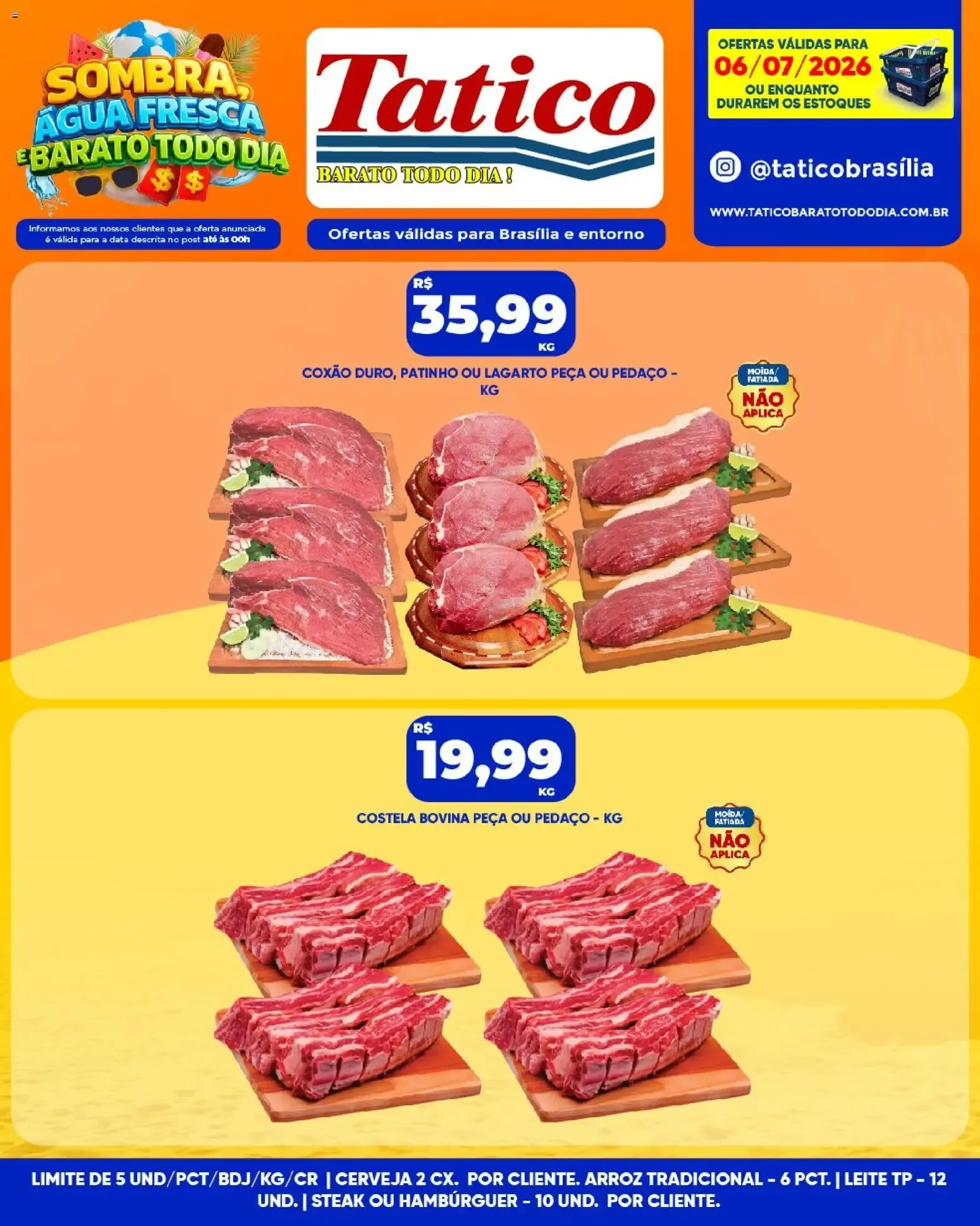 Encarte de Tatico ofertas do Dia de 06/07/2026 | Promoções Online 6 de julho até 6 de julho 2026 - Pagina 12