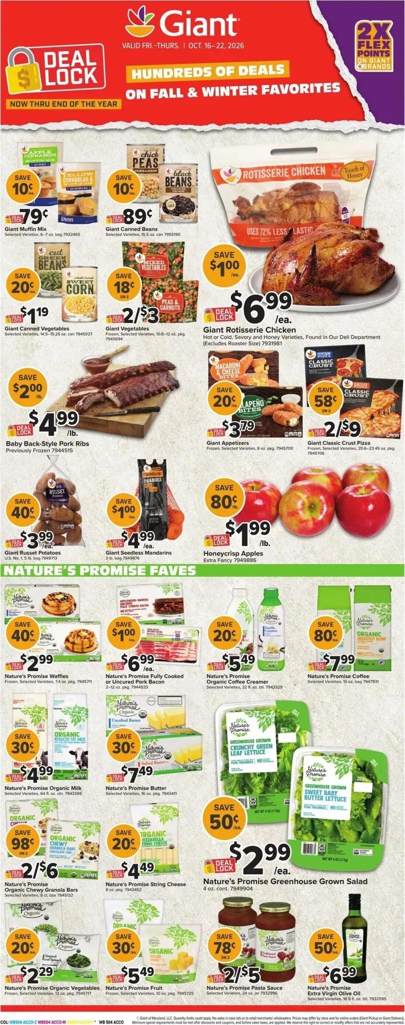 Weekly ad Current Giant leaflet valid from Friday 10/16/2026 to Thursday 10/22/2026 from October 16 to October 22 2026 - Page 3