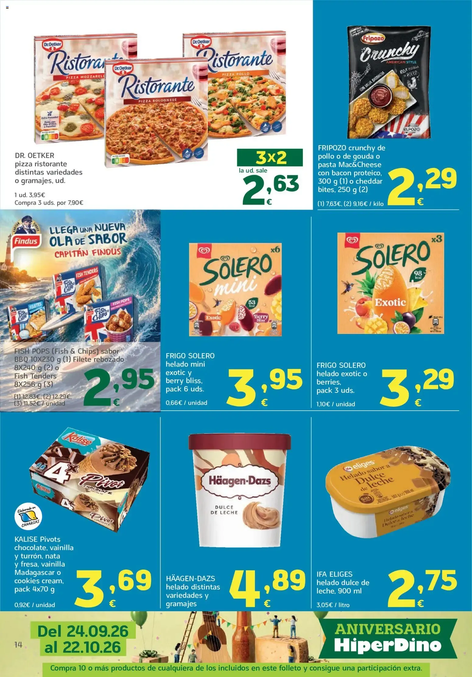 Catálogo de HiperDino Aniversario 13 de octubre al 22 de octubre 2026 - Página 14