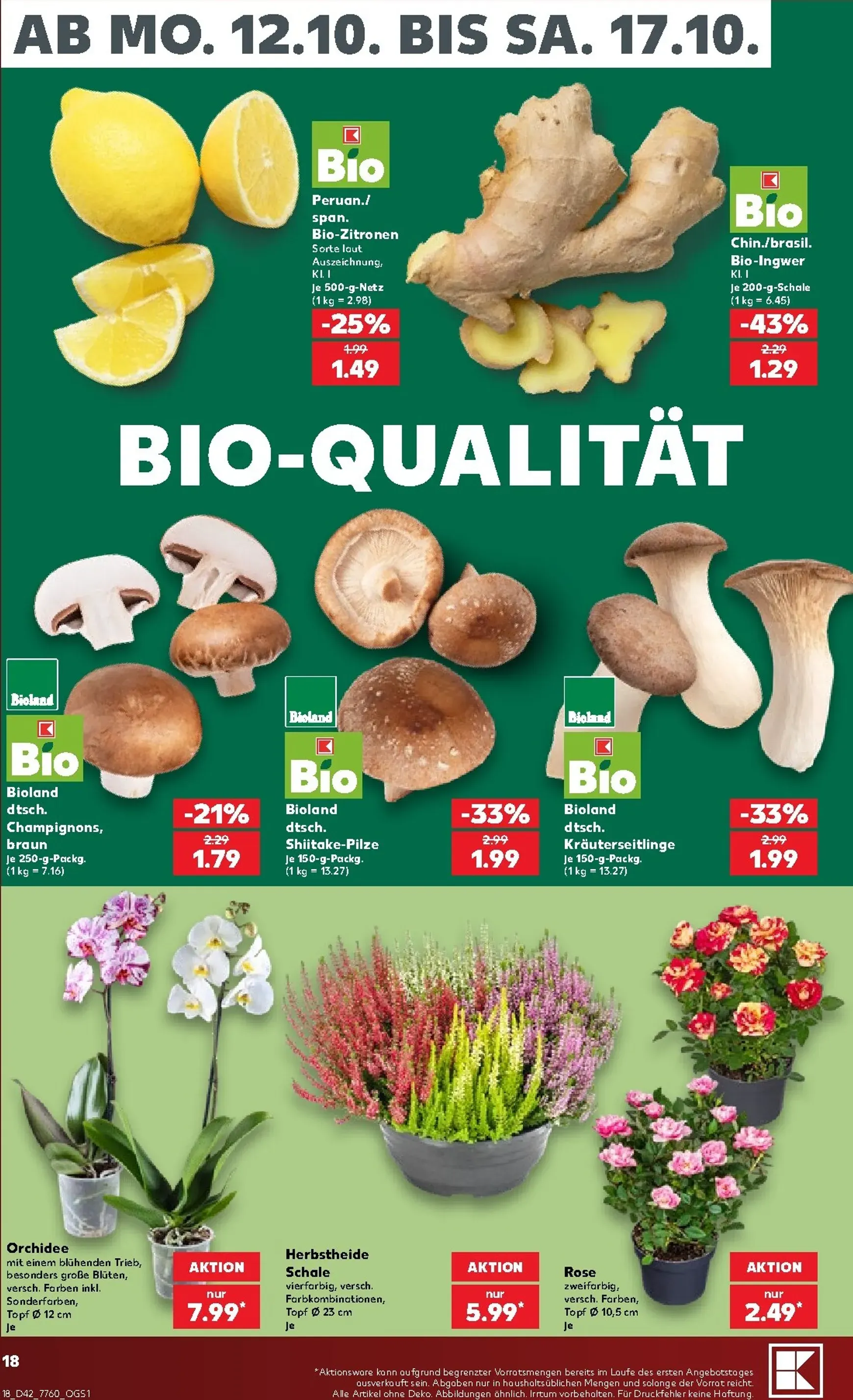 Kaufland Prospekt nächste Woche – von Montag 12.10.2026 bis Samstag 17.10.2026 von 12. Oktober bis 17. Oktober 2026 - Prospekt seite 23
