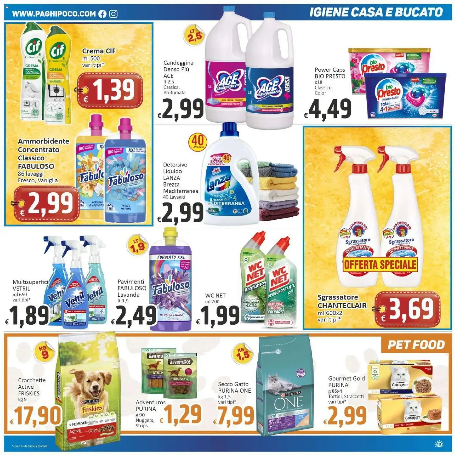 Nuovo Paghi Poco volantino dal 21/07/2026 > offerte anteprima 🛍️ da 21 luglio a 30 luglio di 2026 - Pagina del volantino 19