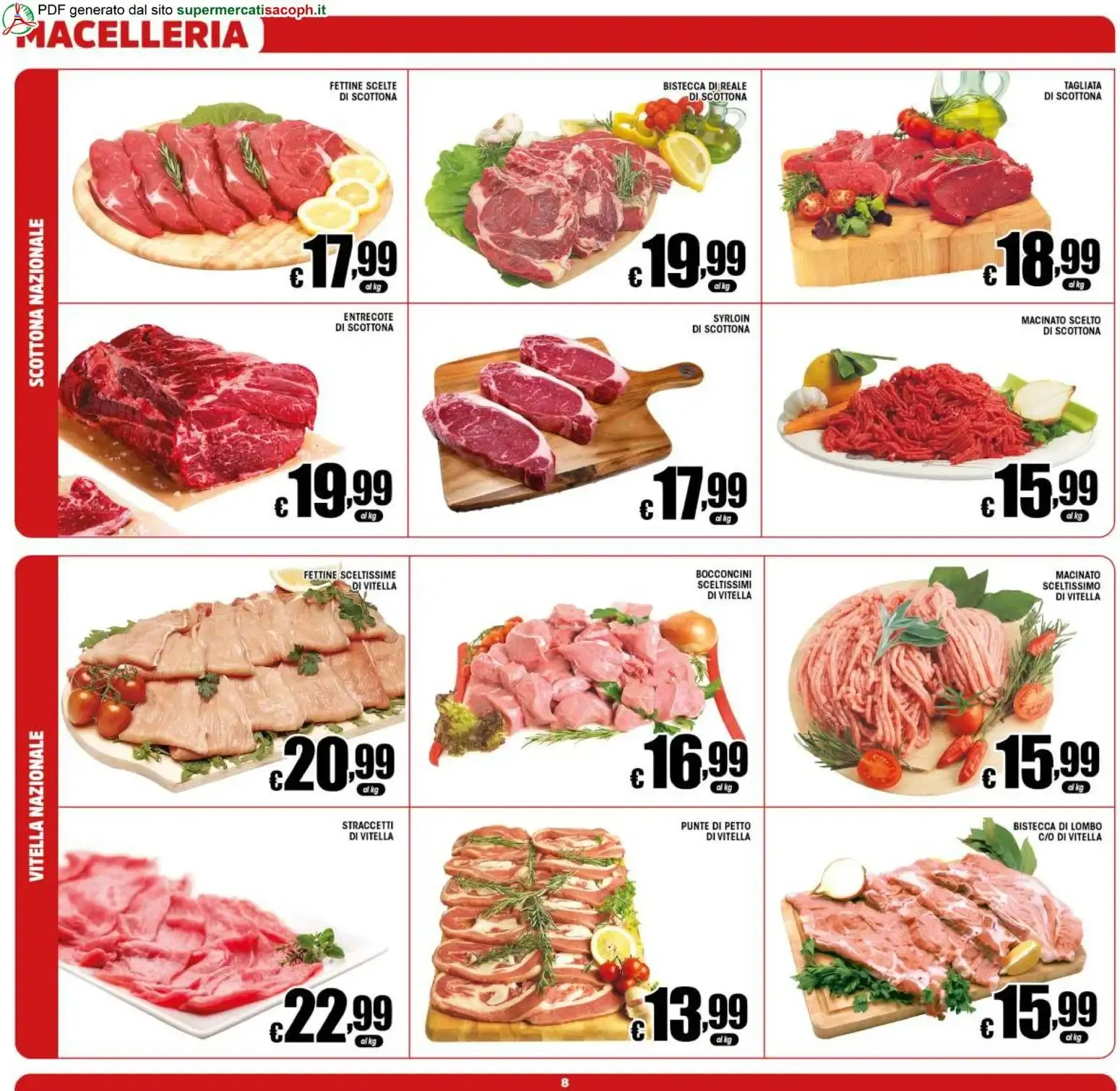 Sacoph volantino dal 10/07/2026 - online Offerte da 10 luglio a 21 luglio di 2026 - Pagina del volantino 8