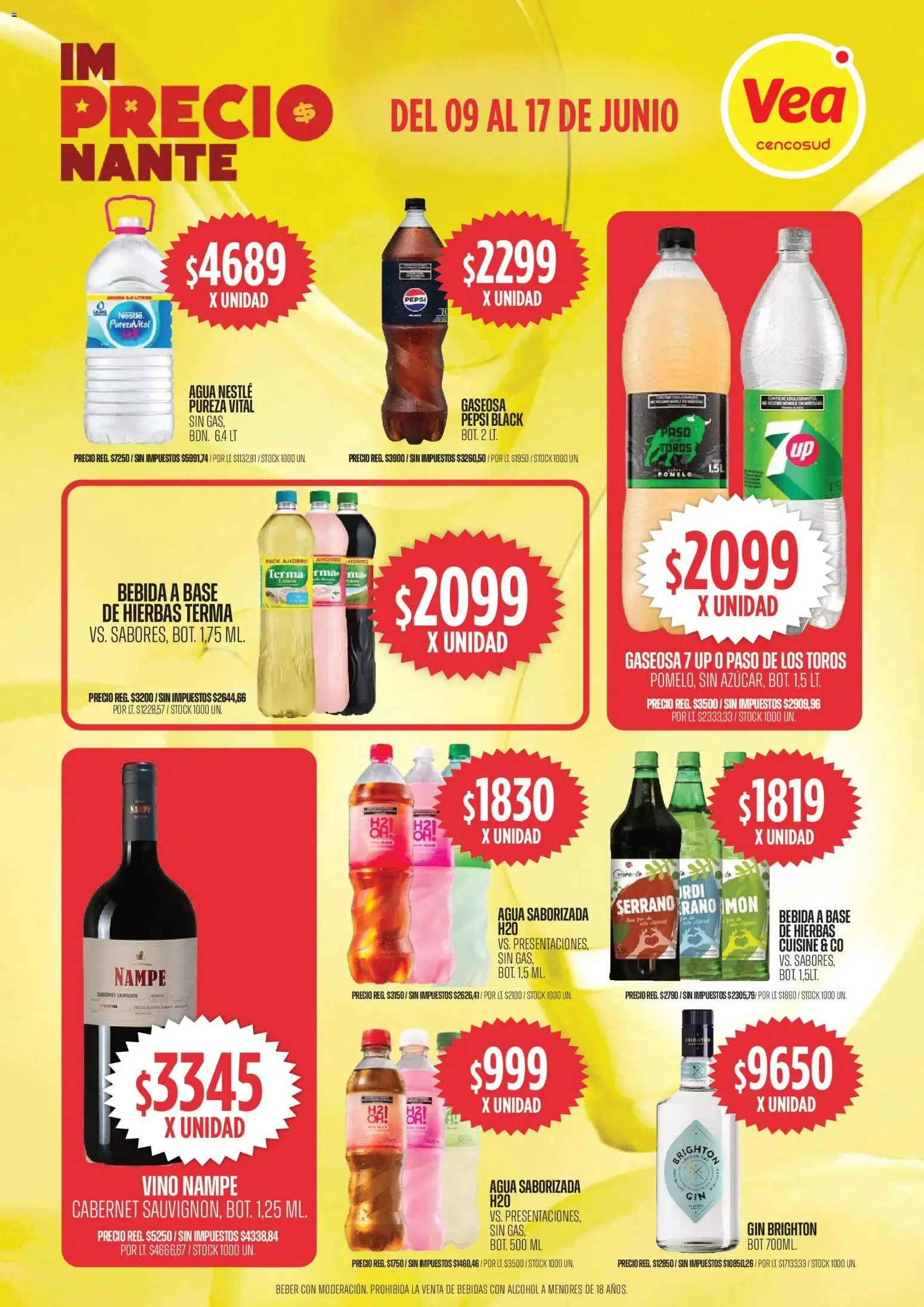 Ofertas de Vea - Volante imPRECIOnante Córdoba del 09/06/2026 - 17/06/2026 9 de junio al 17 de junio 2026 - Página 7 del catálogo