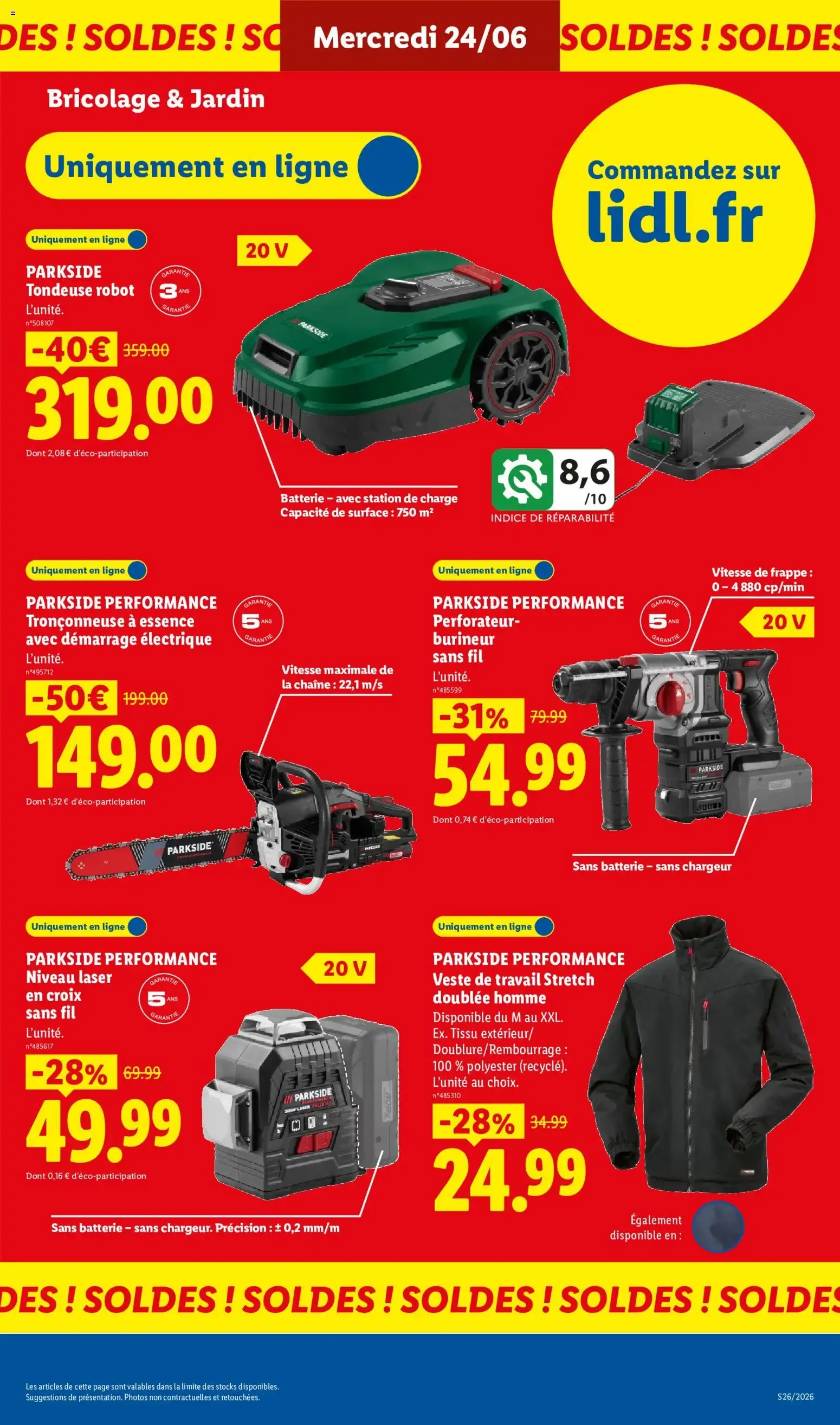 Catálogo LIDL: Ofertas Web Exclusivas del 22/06 al 25/06 du 22 juin au 25 juin 2026 - Catalogue page 11