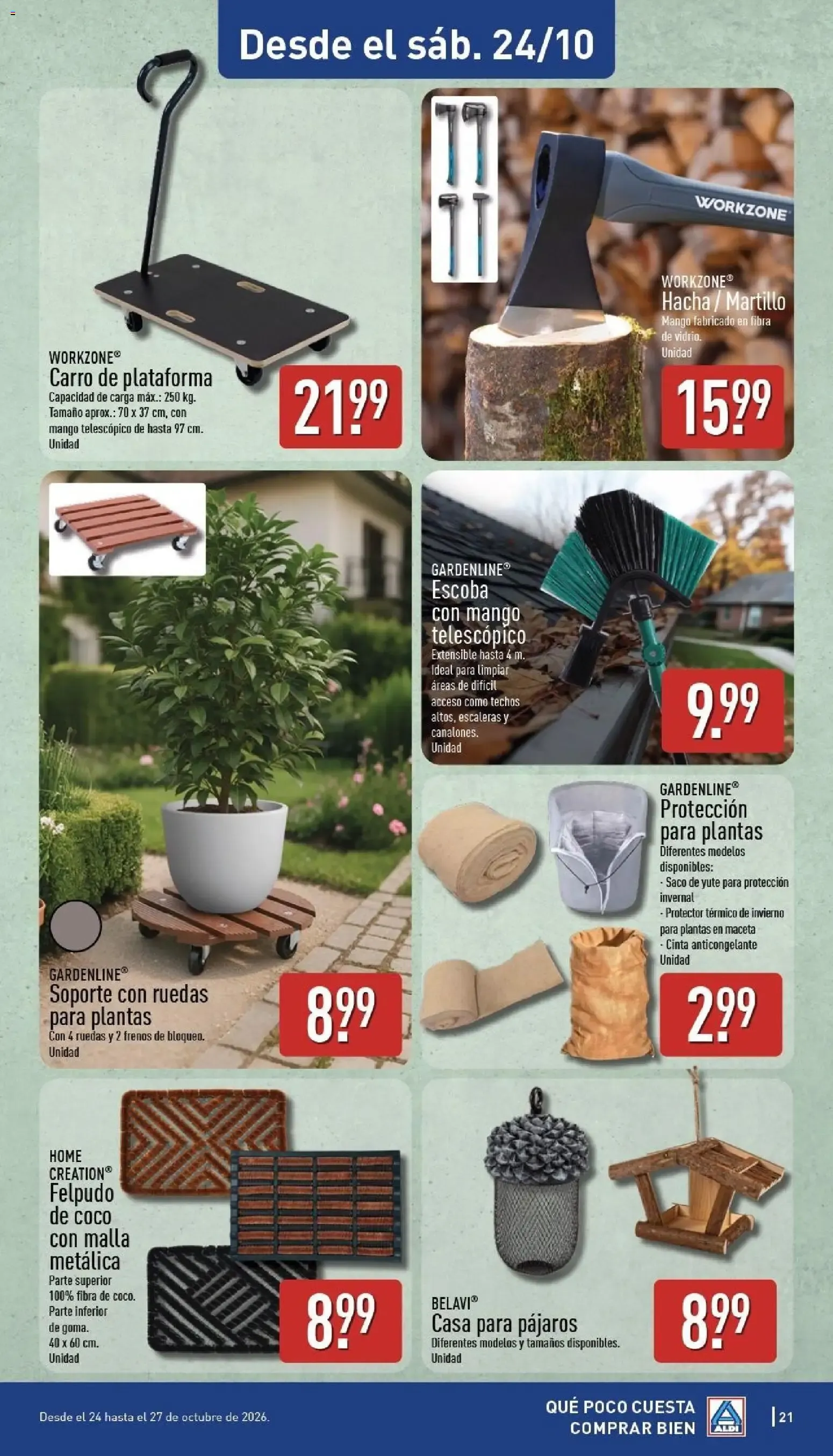 Catálogo de Aldi folleto Baleares del 19/10/2026 | Catálogo 19 de octubre al 25 de octubre 2026 - Página 21