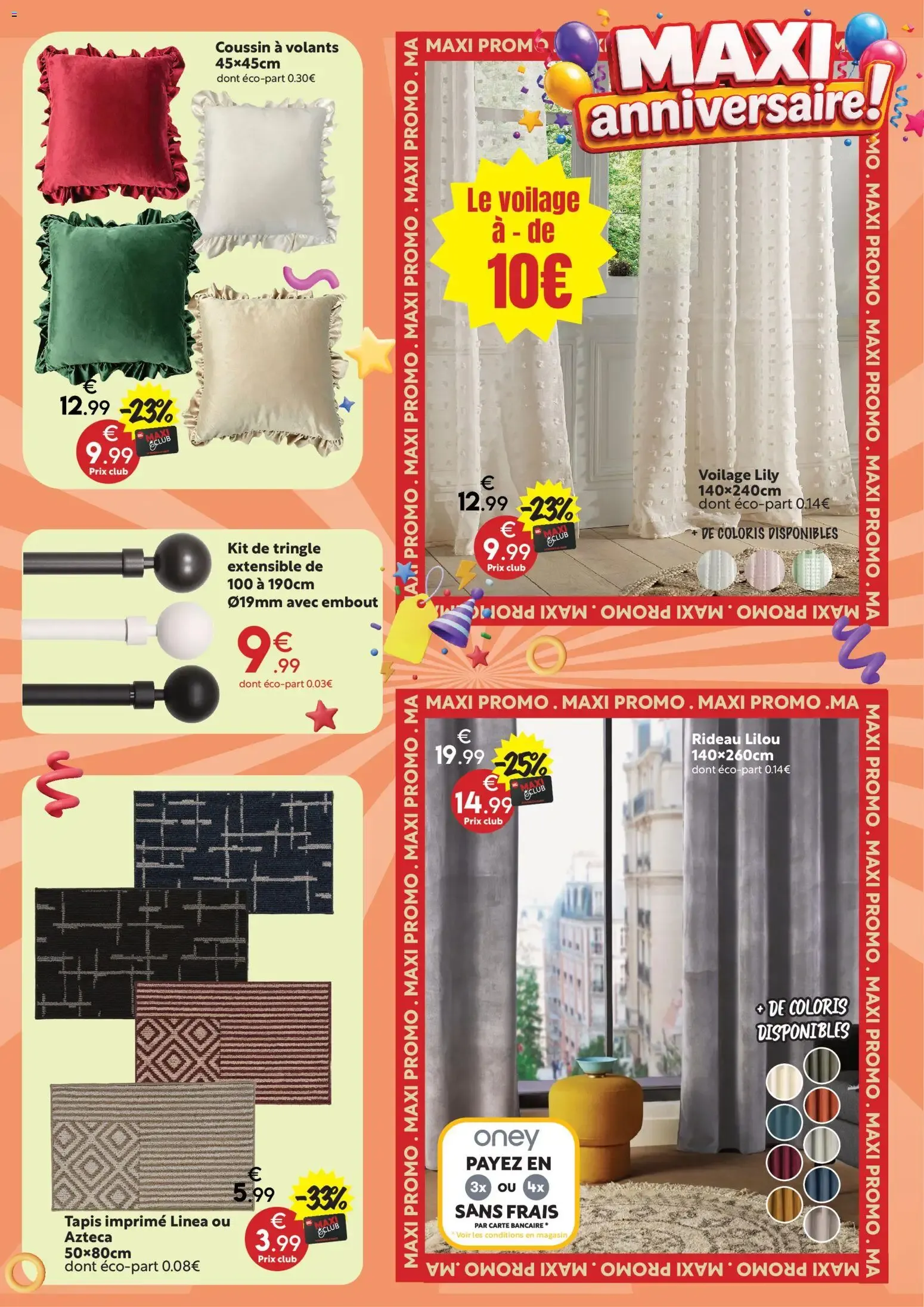 Maxi Bazar - Brochure anniversaire à partir du 02/09/2026 - promo en ligne du 2 septembre au 27 septembre 2026 - Catalogue page 12