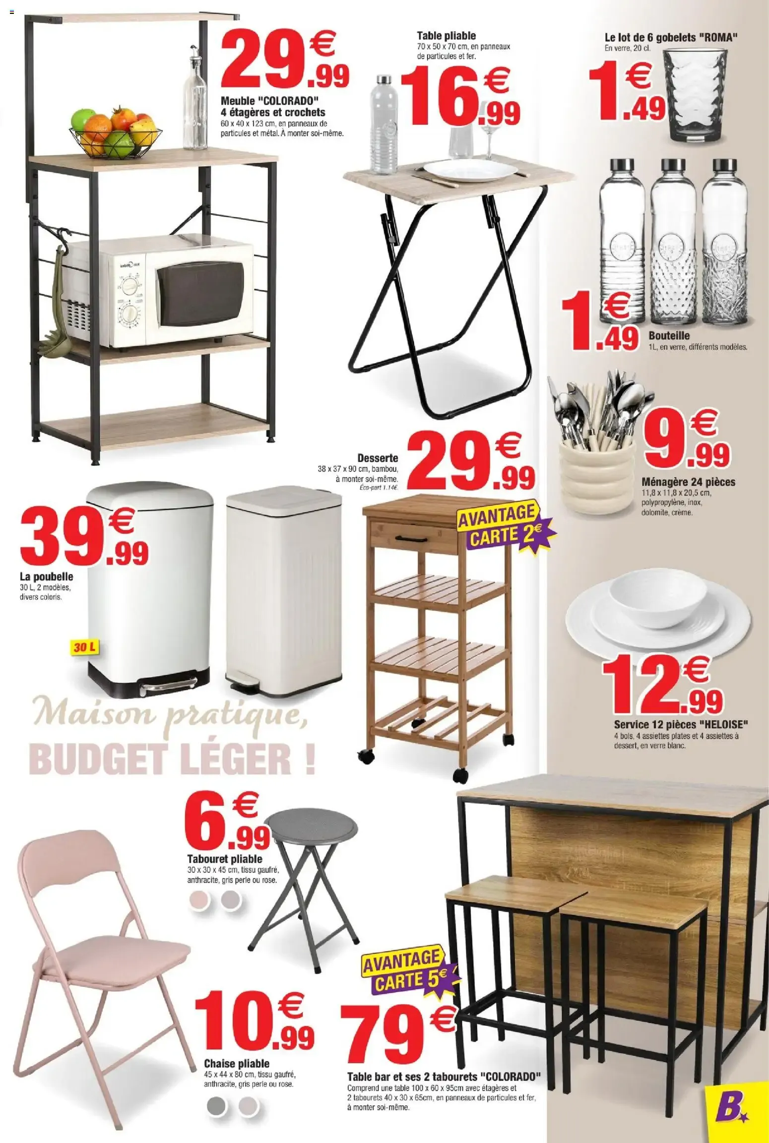 Bazar Land - C'est bientôt la rentrée! Nos promotions du 19 août au 30 août 2026 - Catalogue page 9