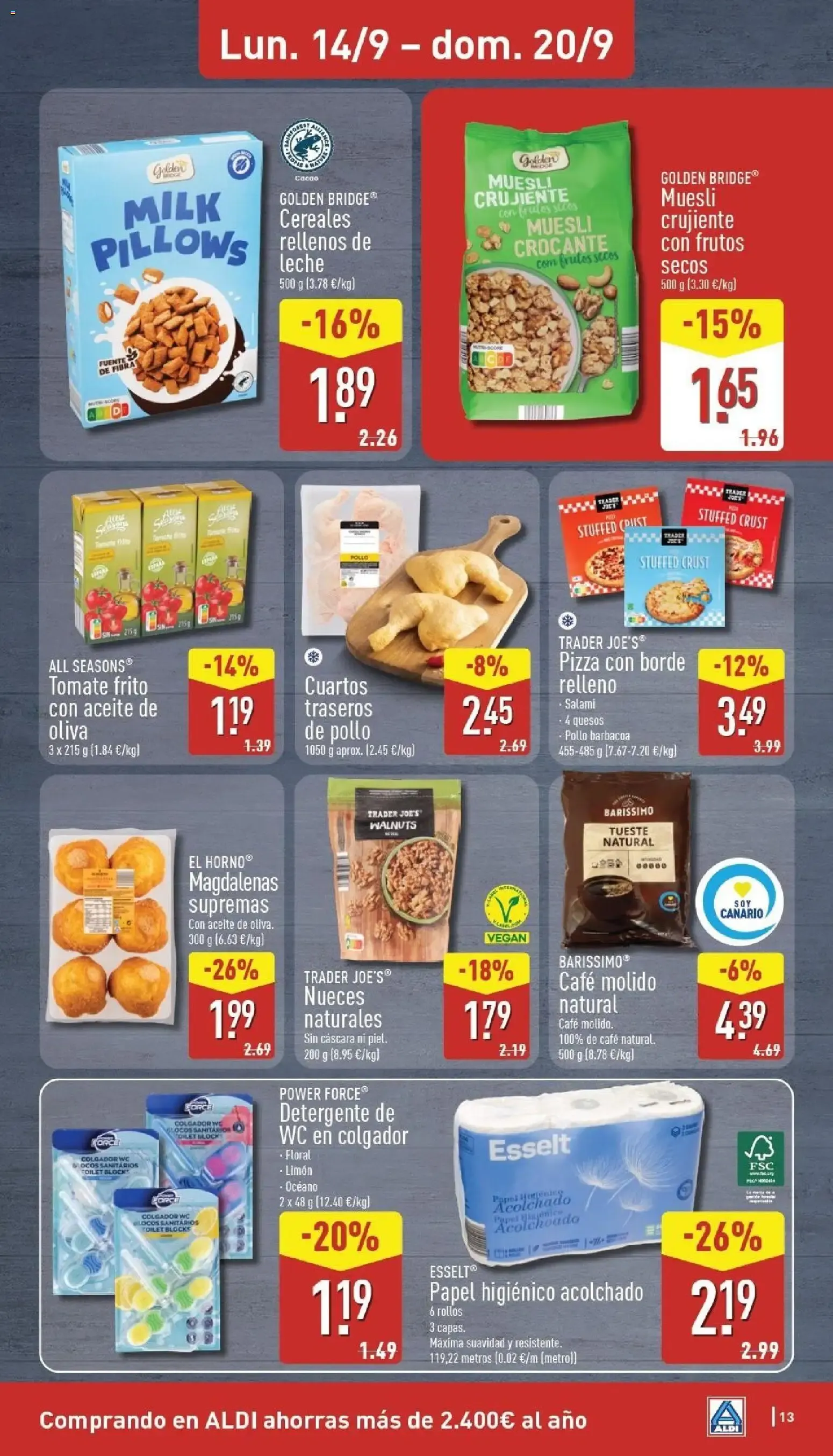 Catálogo de Aldi folleto del 14/09/2026 al 20/09/2026 14 de septiembre al 20 de septiembre 2026 - Página 13