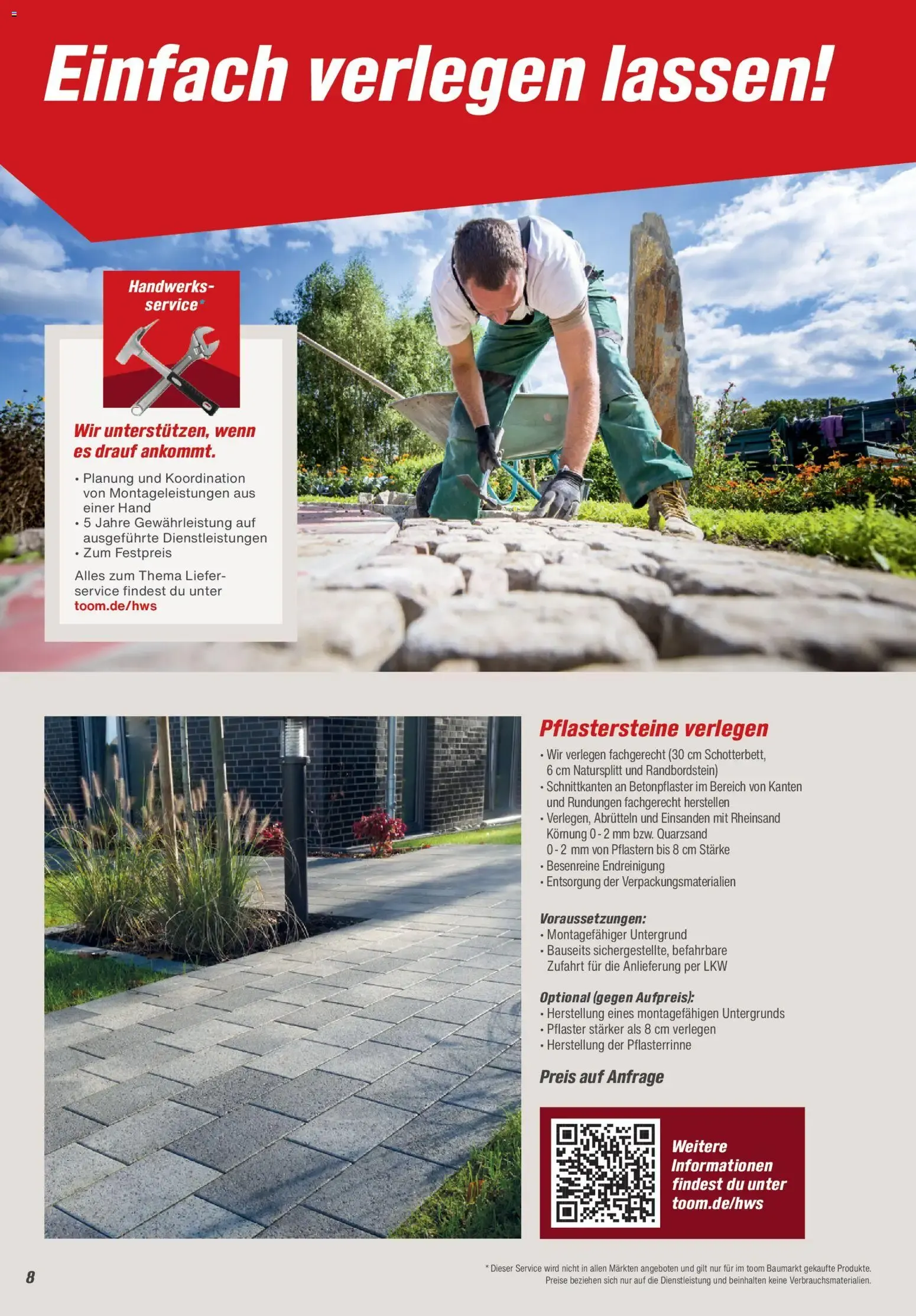 Toom Baumarkt Gartenbaustoffe 2026 (ab 20.02.2026) zum Blättern von 20. Februar bis 30. Juni 2026 - Prospekt seite 8