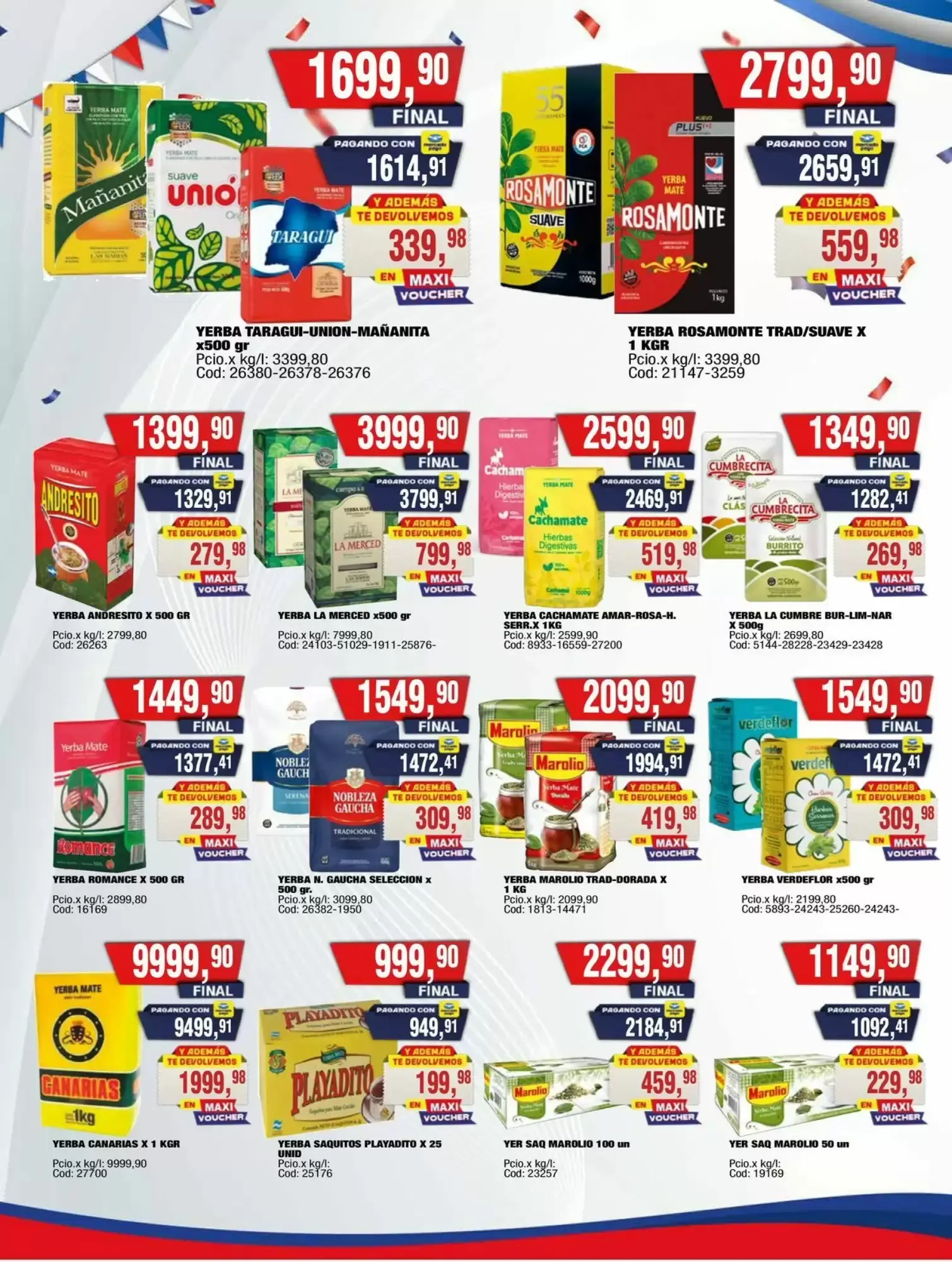 Ofertas de SUPERMERCADO MAYORISTA MAXICONSUMO 3 de agosto al 9 de agosto 2026 - Página 10 del catálogo