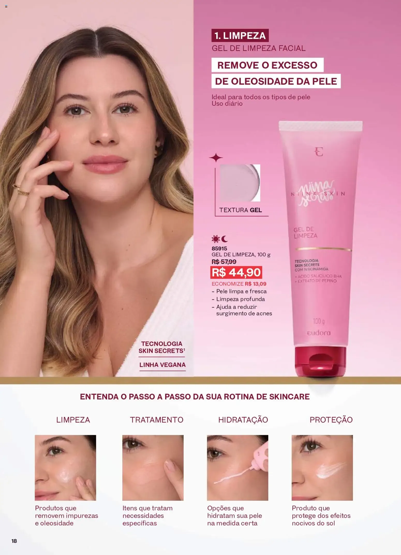 Encarte de Eudora Niina Secrets - As Tendências da Niina com até 25% OFF 7 de outubro até 2 de novembro 2026 - Pagina 18