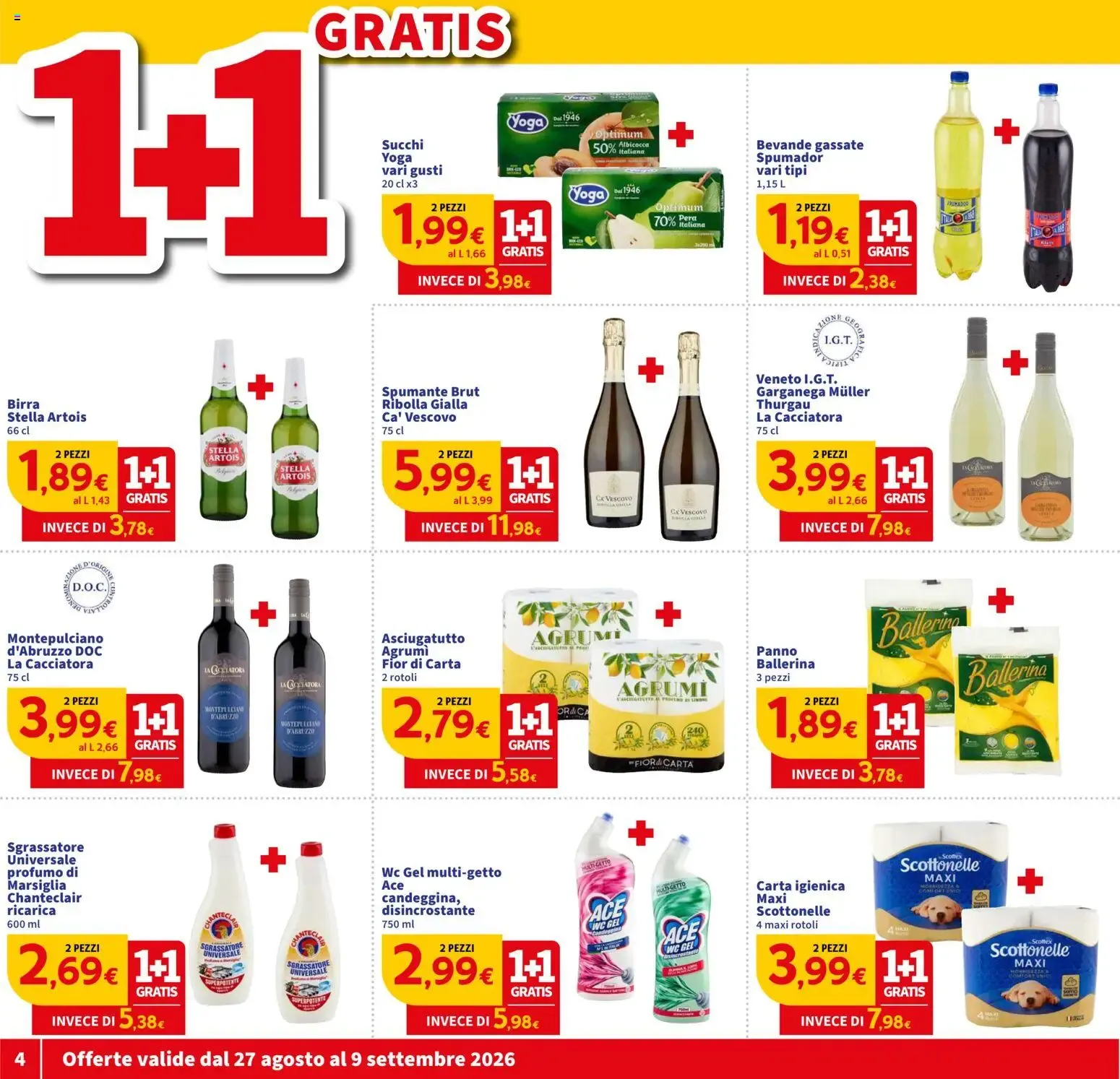Nuovo SIGMA volantino dal 27/08/2026 > offerte anteprima 🛍️ da 27 agosto a 9 settembre di 2026 - Pagina del volantino 4