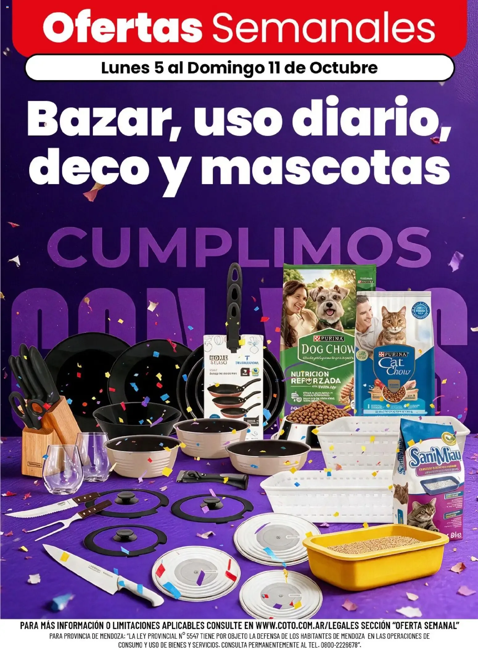 Bazar, uso diario, deco y mascotas