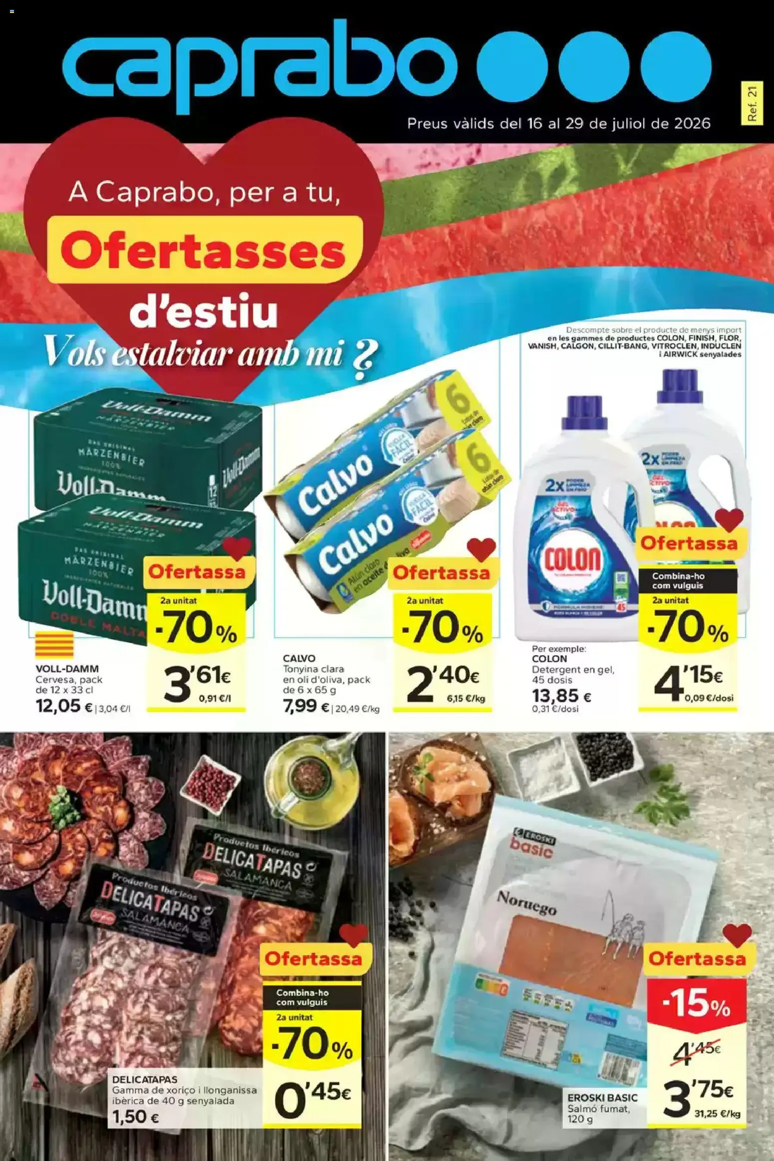 Caprabo Ofertasses d'estiu