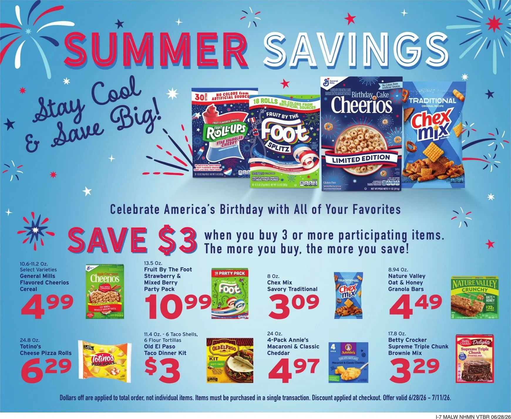 Weekly ad Hannaford Happy 4th of July! from June 28 to July 4 2026 - Page 15
