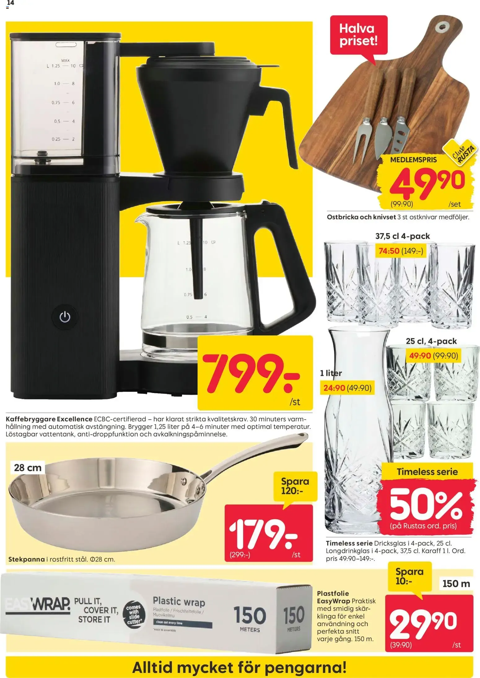 Rusta erbjudanden från 31/08/2026 - 06/09/2026 > Reklamblad nuvarande rabatter från 31 augusti till 6 september 2026 - Reklamblad sidor 14