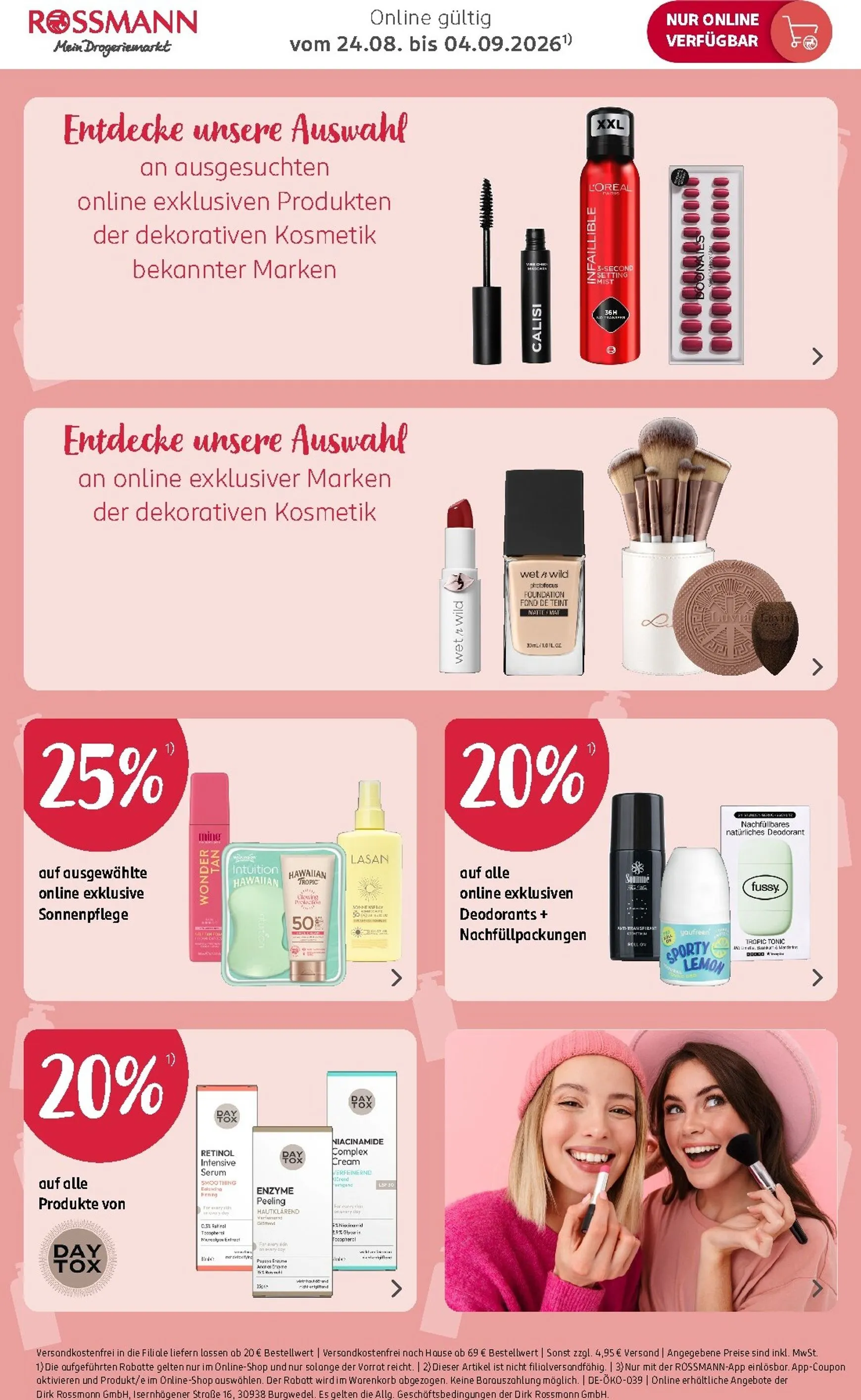 ROSSMANN - Online Angebote Prospekt – von Montag 24.08.2026 bis Freitag 04.09.2026 von 24. August bis 4. September 2026 - Prospekt seite 2