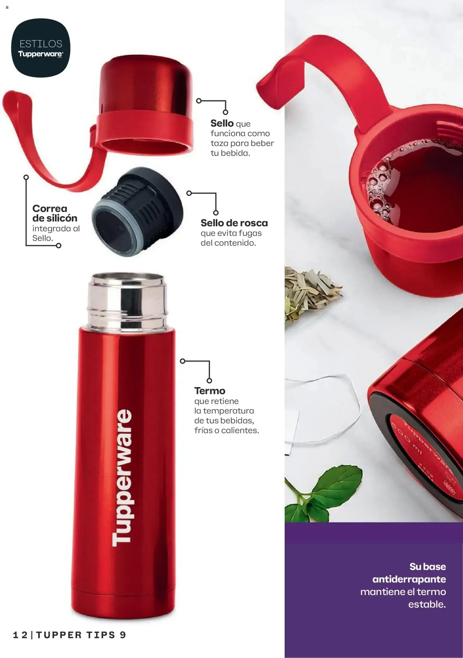 Catálogo de Tupperware® Tupper® Tips 09 10 de agosto al 6 de septiembre 2026 - Pagina 12