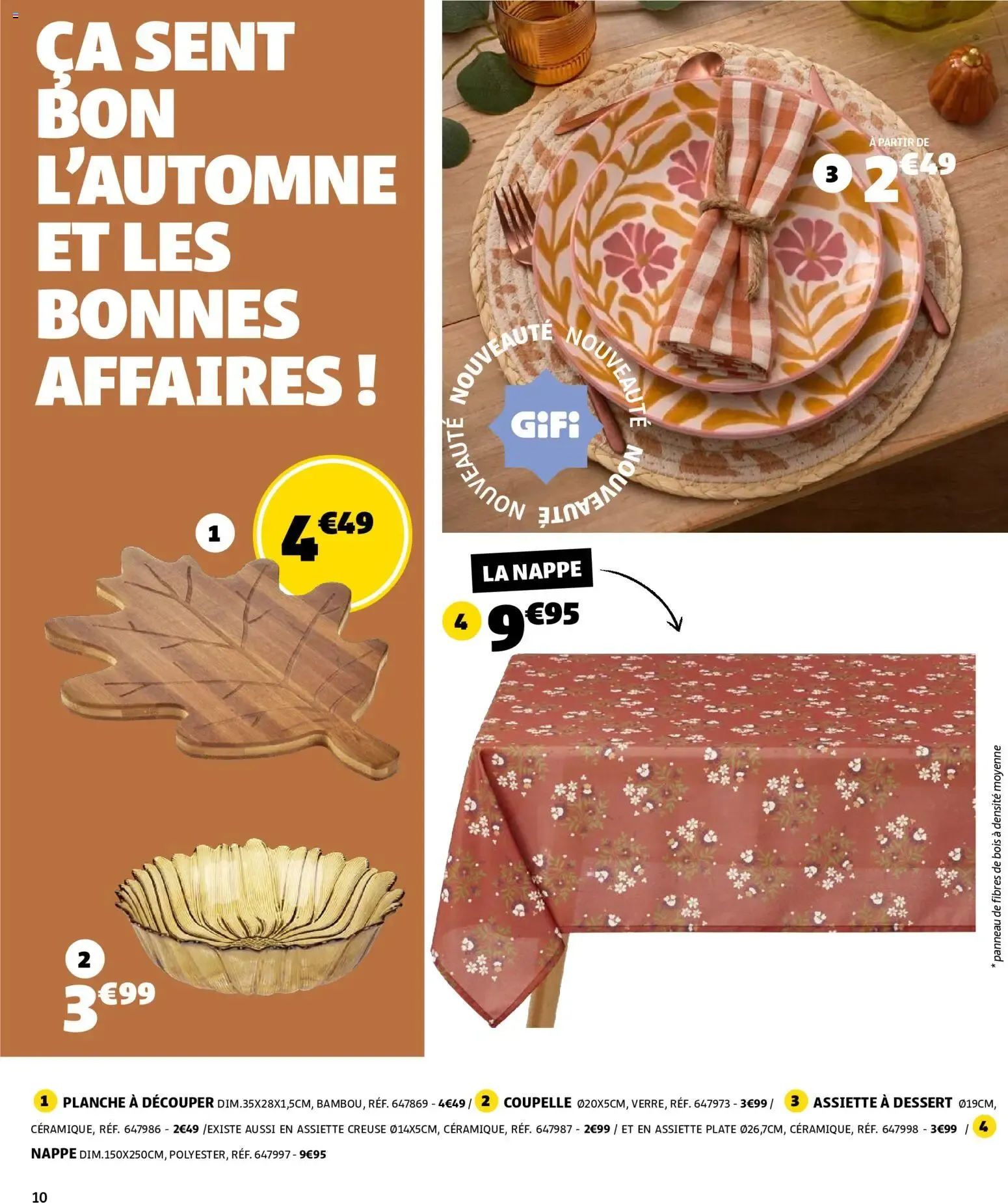 GiFi - Chez vous en mode tout doux! du 1 septembre au 14 septembre 2026 - Catalogue page 10