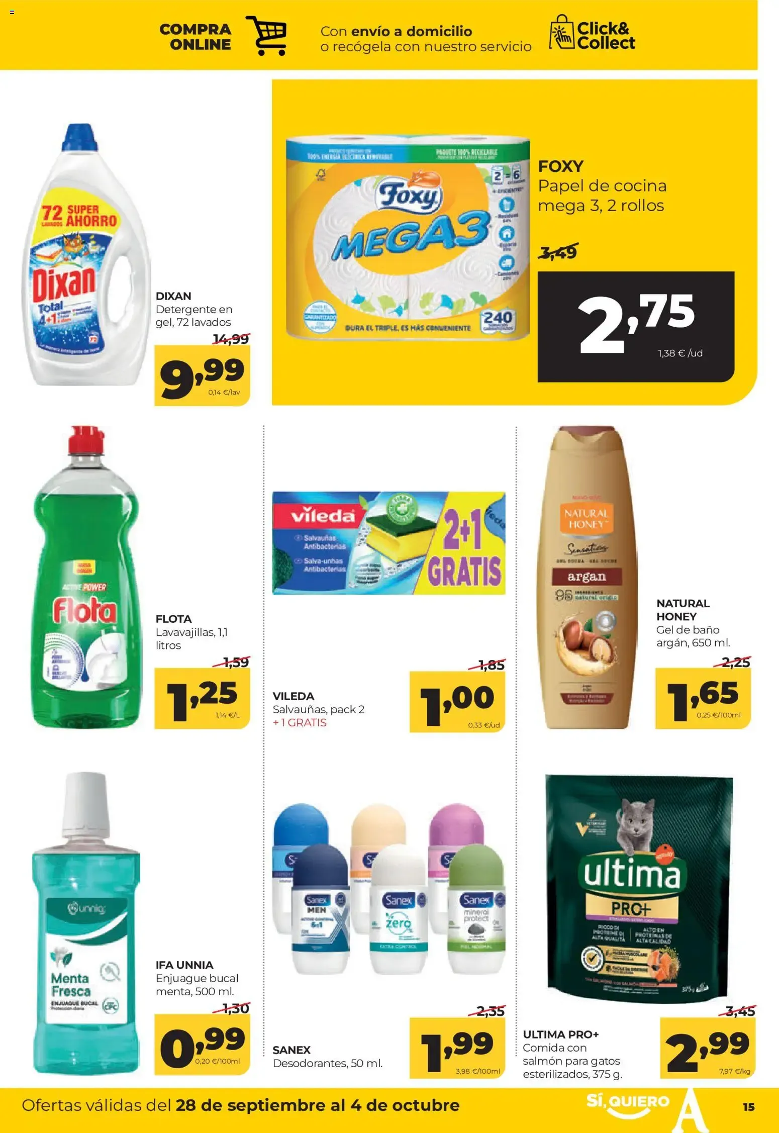 Catálogo de Alimerka folleto del 28/09/2026 | Catálogo 28 de septiembre al 4 de octubre 2026 - Página 15