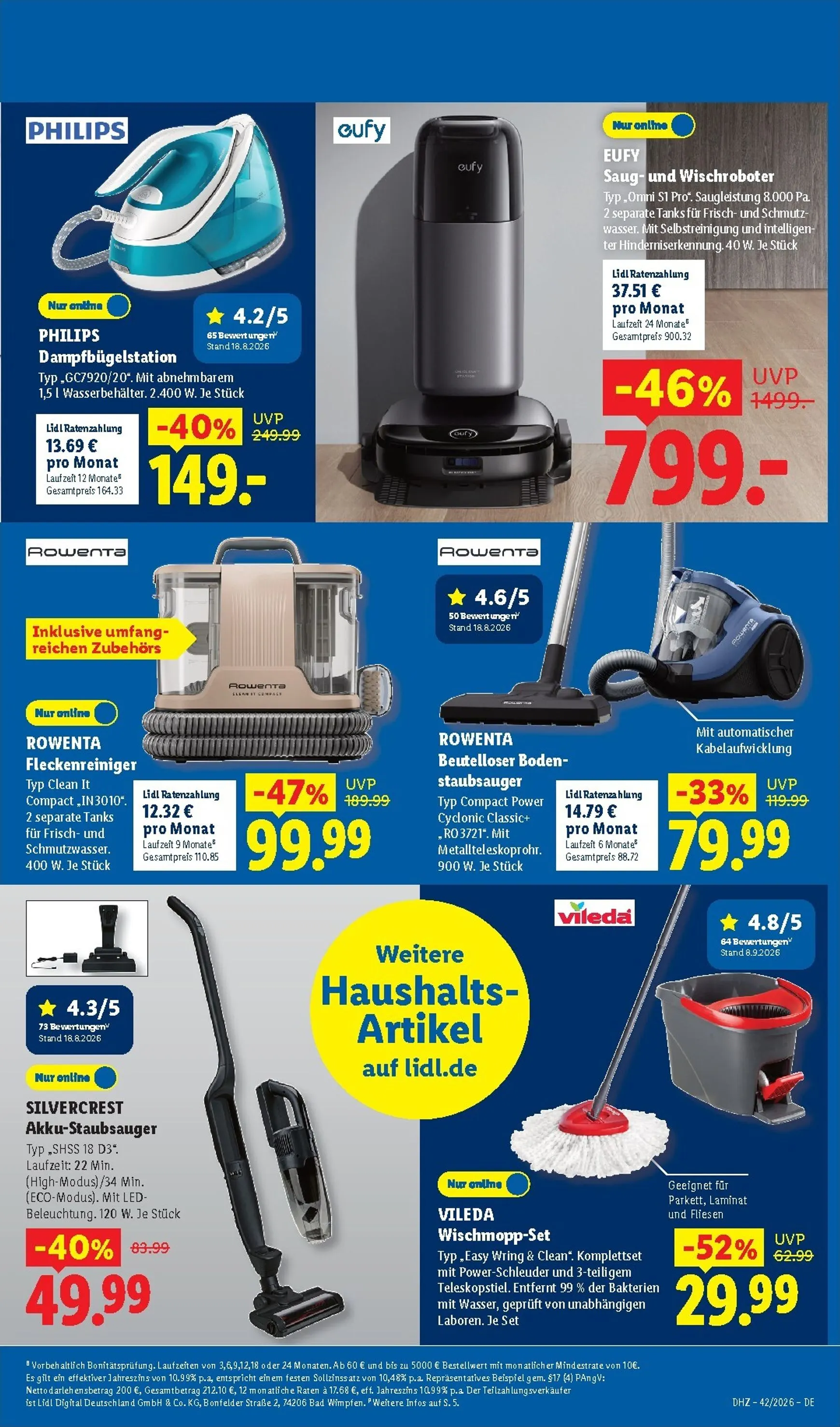 Lidl - Angebot der Woche Prospekt nächste Woche – von Montag 12.10.2026 bis Samstag 17.10.2026 von 12. Oktober bis 17. Oktober 2026 - Prospekt seite 21
