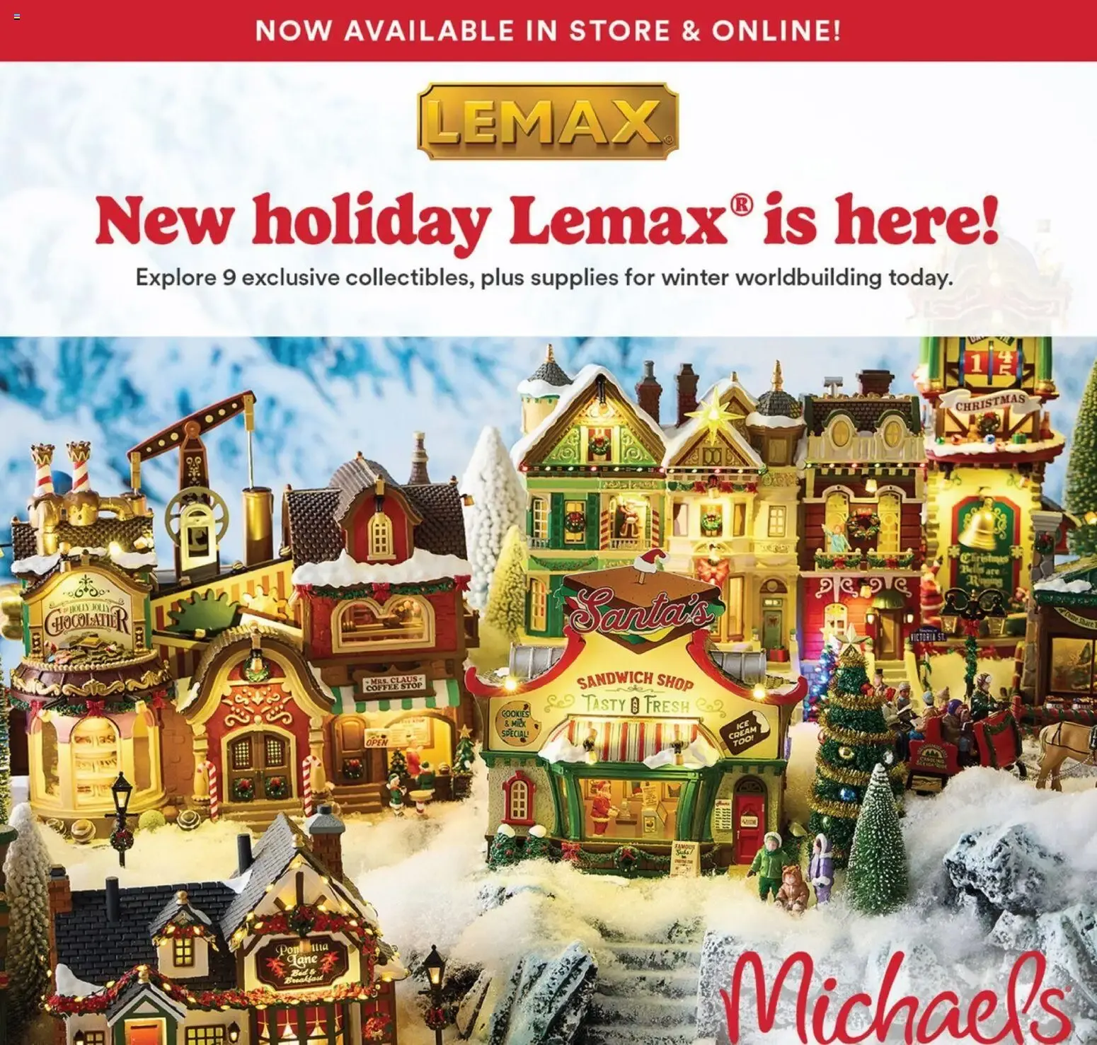New holiday Lemax is here!