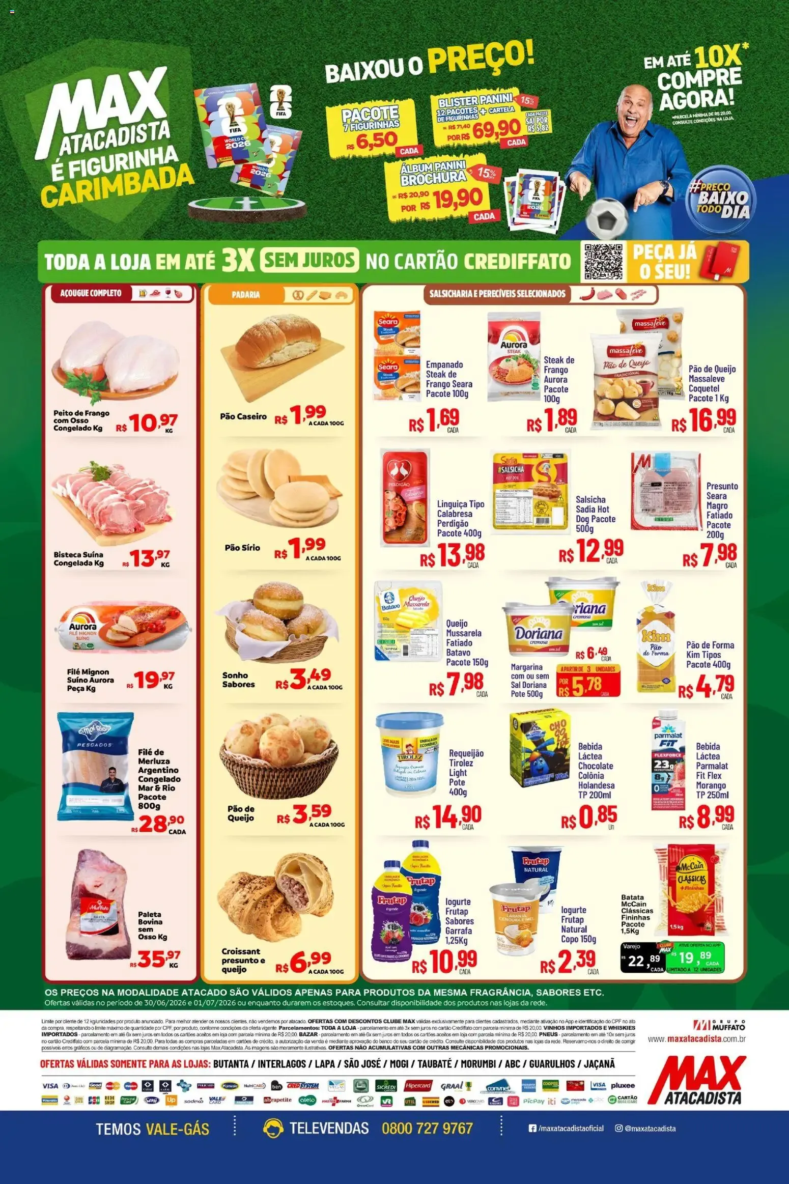 Encarte de Max Atacadista ofertas Feira de 30/06/2026 | Promoções Online 30 de junho até 1 de julho 2026 - Pagina 2