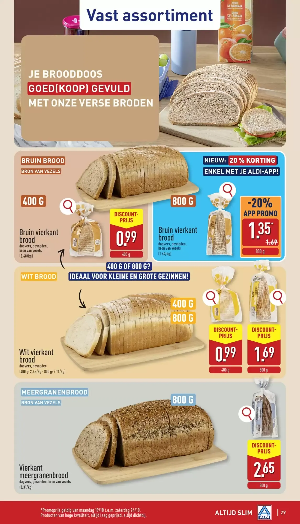 ALDI Folder van ma 19/10 t.e.m. zat 24/10 van 19 oktober tot 24 oktober 2026 - folder pagina 29
