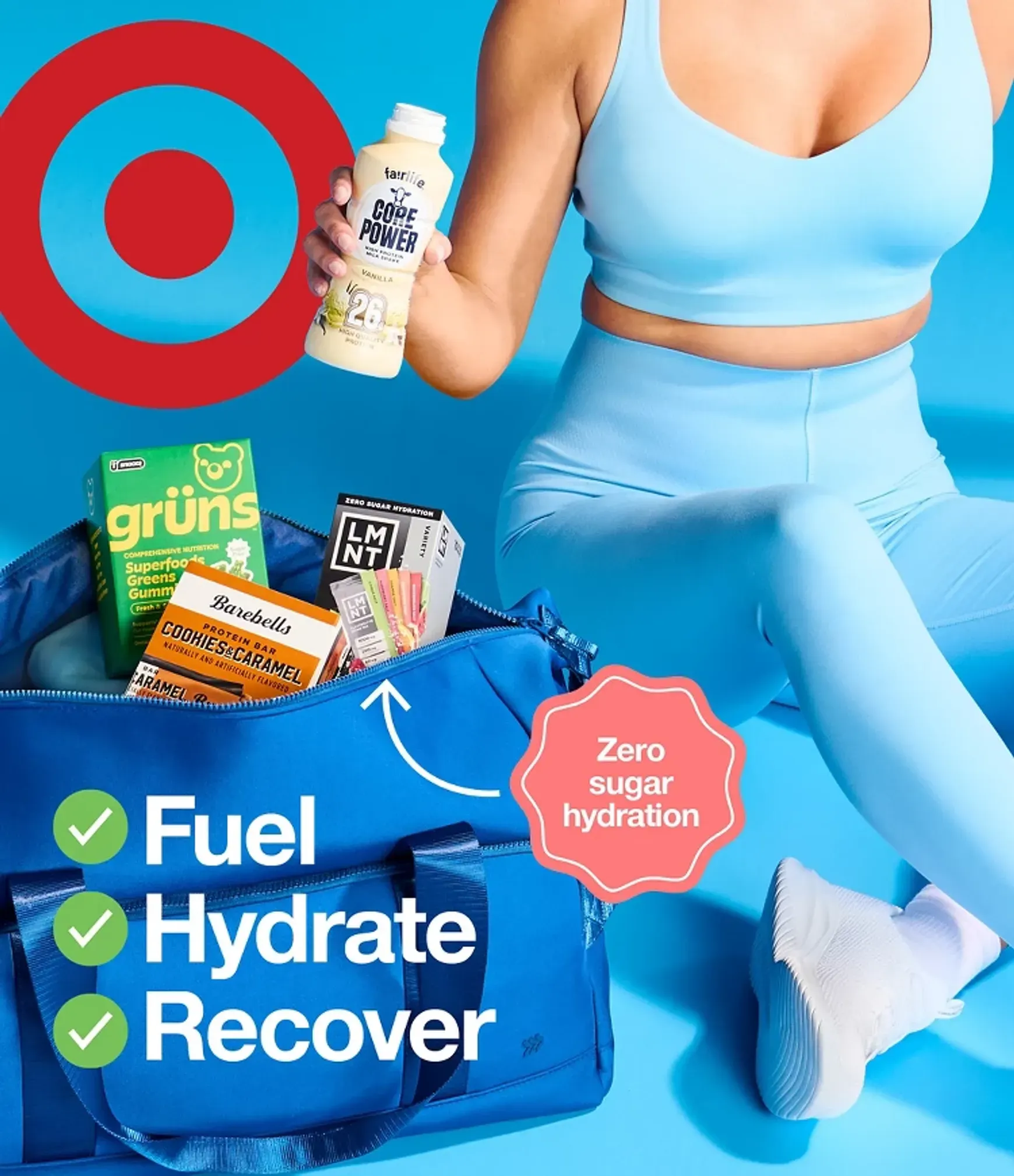 Target: Productos de Nutrición y Fitness