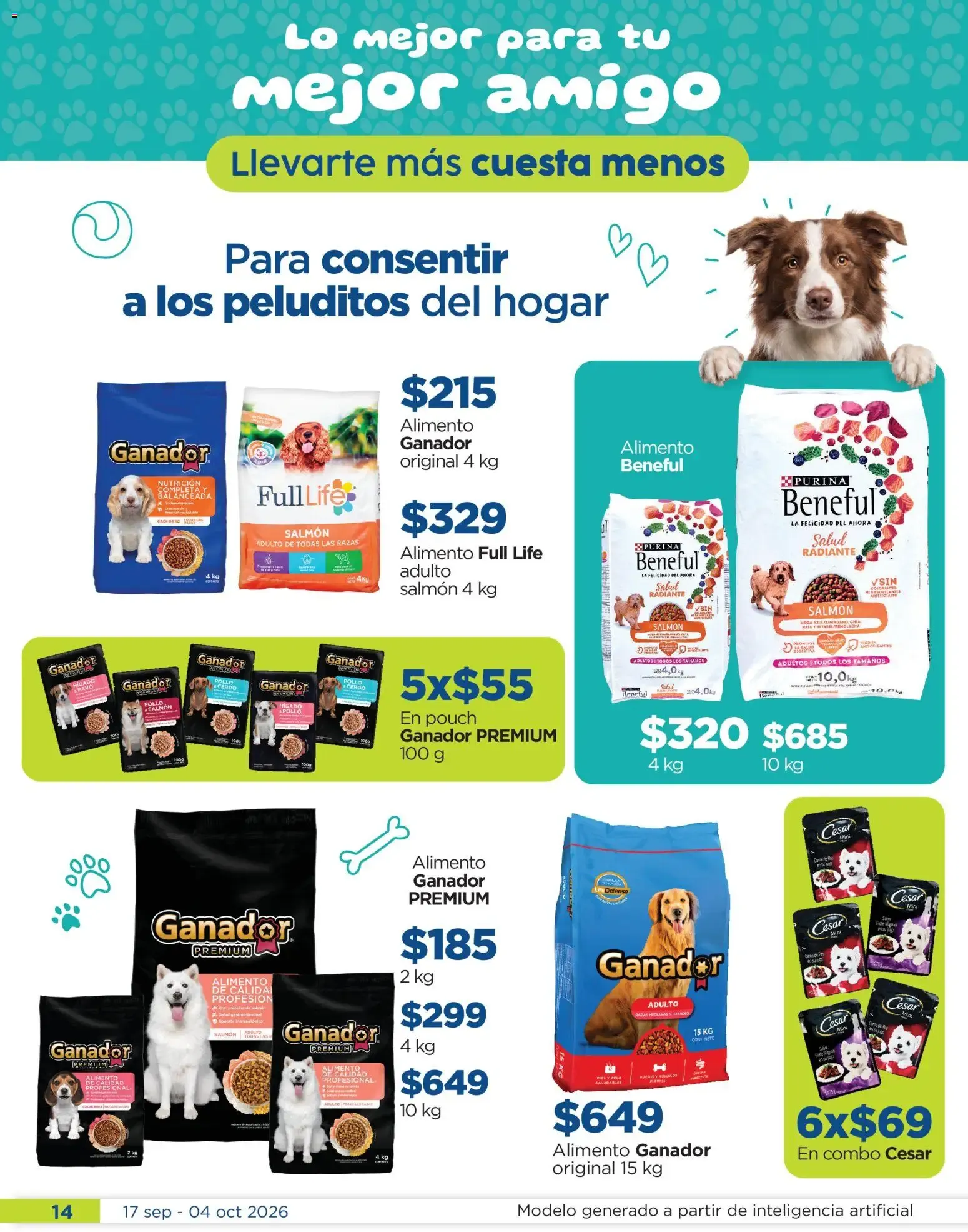 Catálogo de Chedraui folleto (17/09/2026 - 04/10/2026) - catálogo en línea 17 de septiembre al 4 de octubre 2026 - Pagina 14
