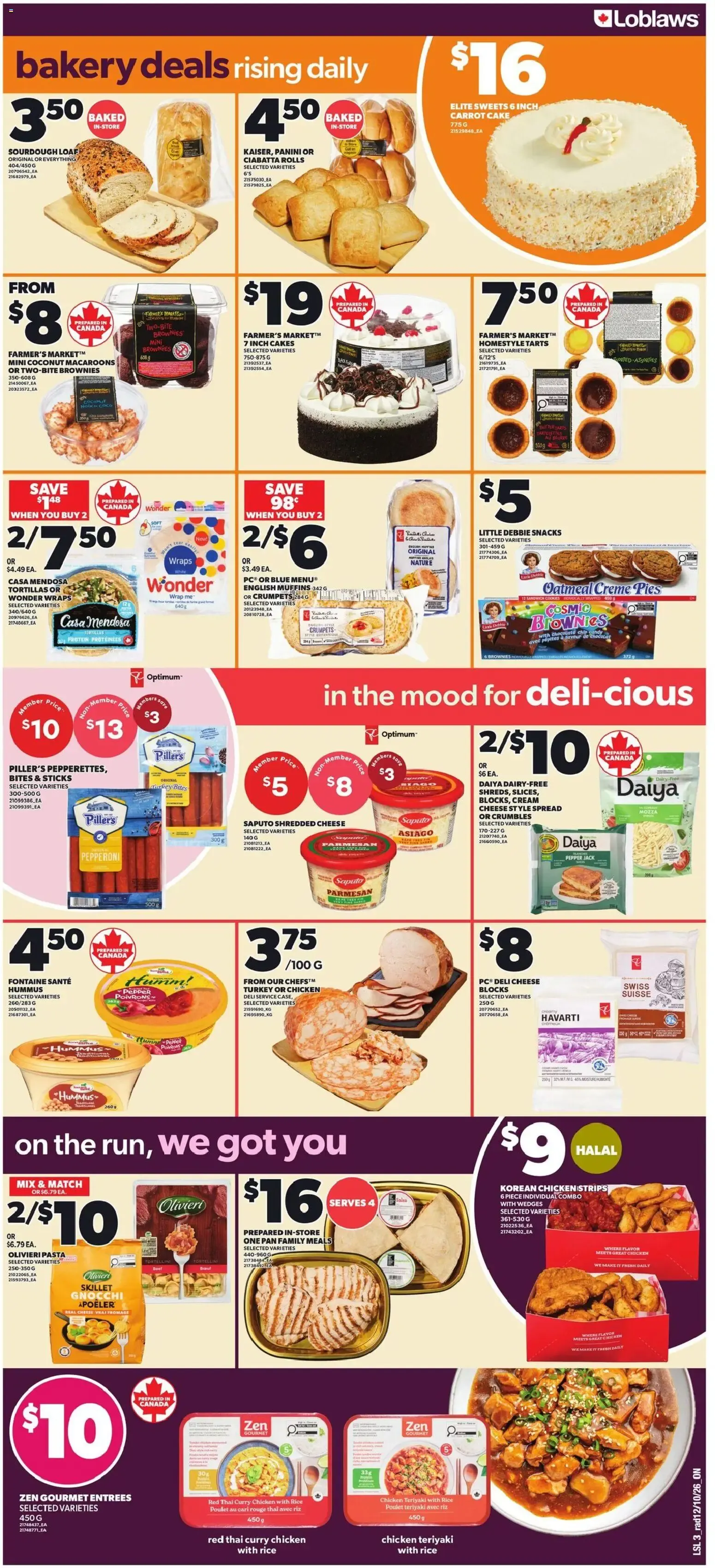 Loblaws weekly flyer / circulaire from Oct 15, 2026 > weekly specials & deals from October 15 to October 21 2026 - flyer page 4