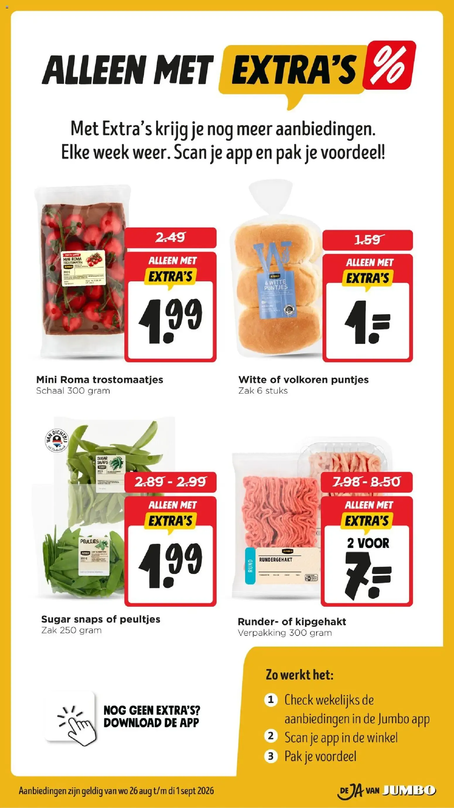 Jumbo: Prijzenstorm - Aanbiedingen die zo de winkel uitvliegen van 26 augustus tot 1 september 2026 - Folder pagina 16
