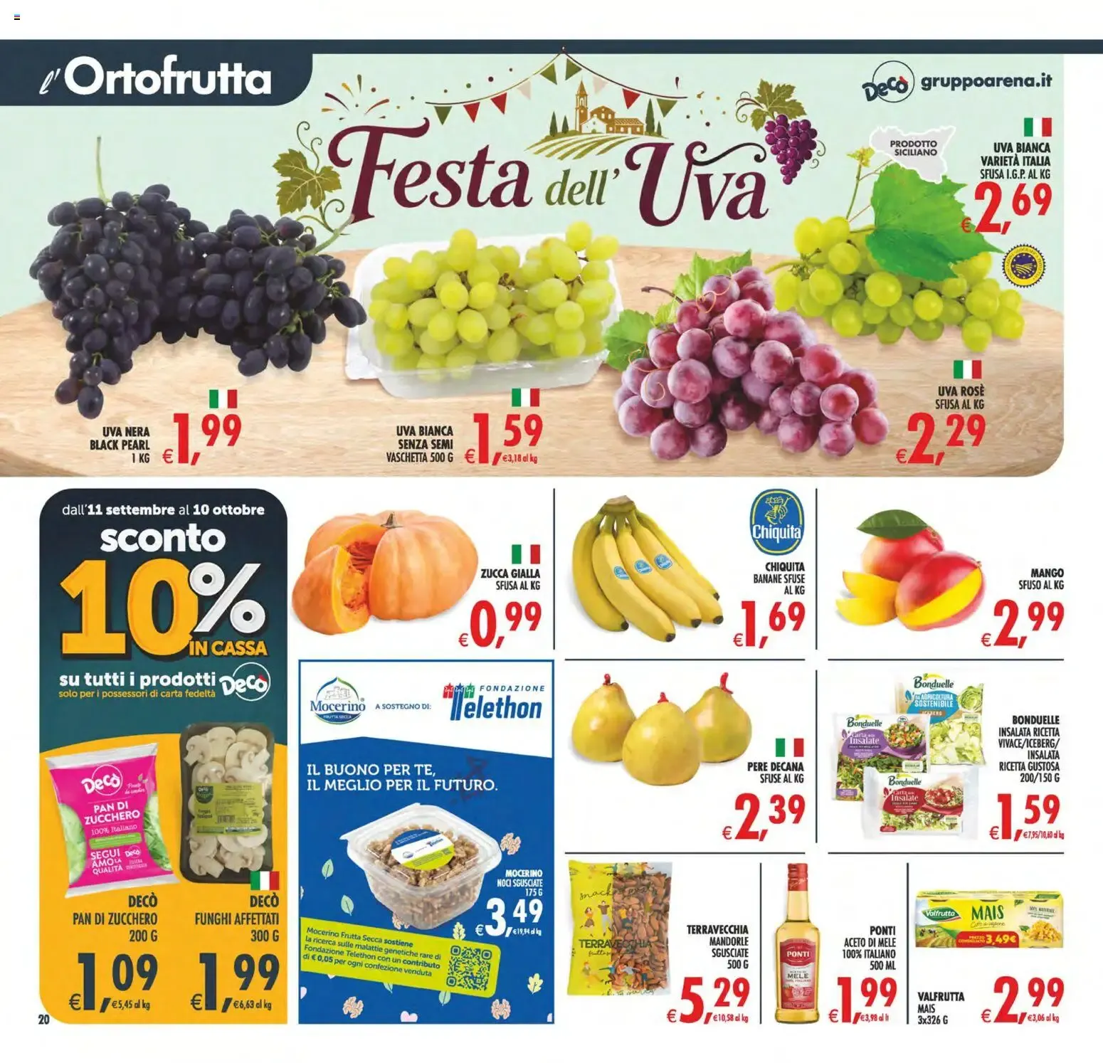 Nuovo Decò volantino Maxistore, Supermercati Lipari dal 22/09/2026 > offerte anteprima 🛍️ da 22 settembre a 1 ottobre di 2026 - Pagina del volantino 20