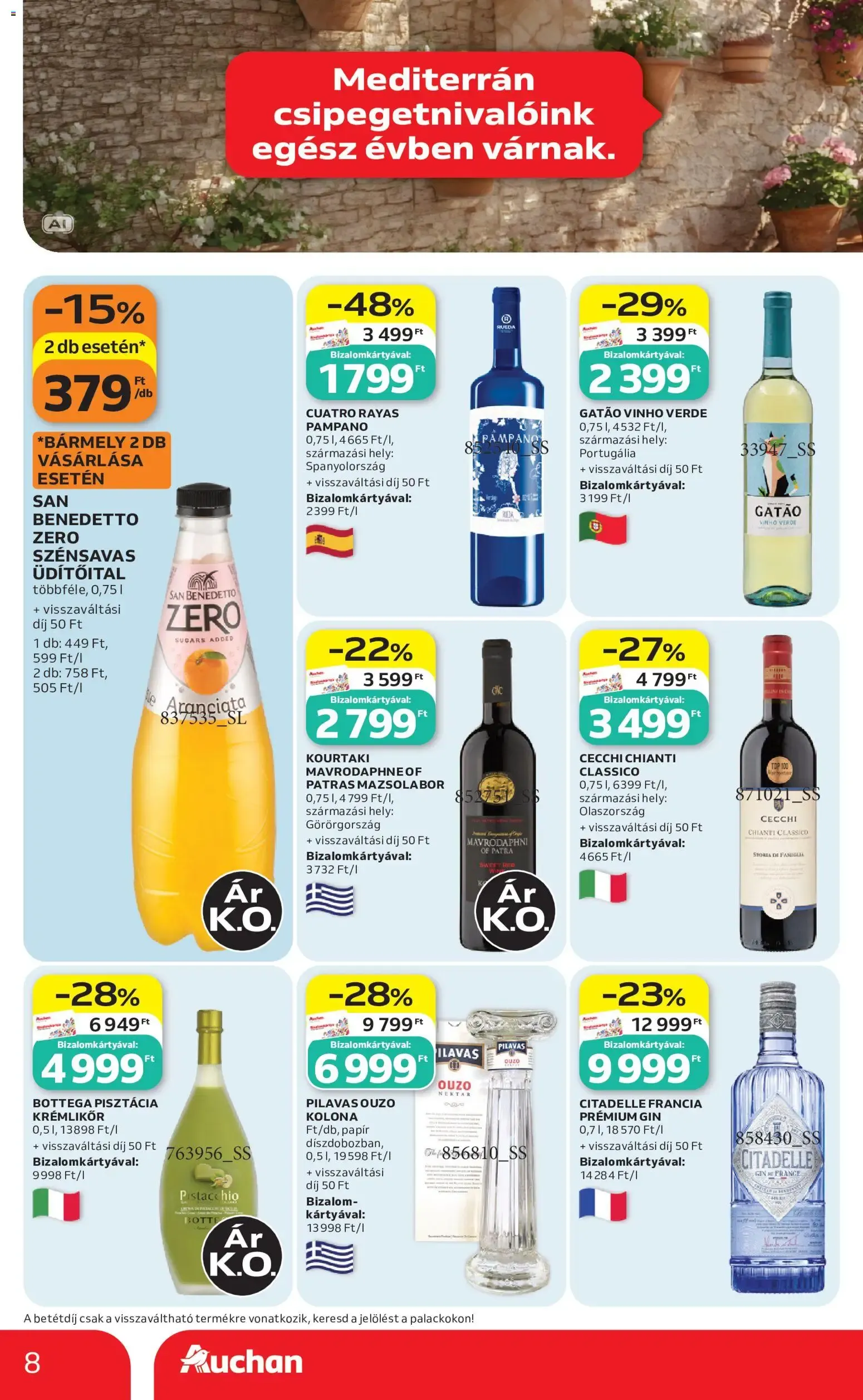 Katalógus Auchan Nemzetközi konyha ajánlatok - 2026.09.10. -tól/töl > akció, lapozható szórólap 🛍️ szeptember 10.-tól szeptember 23.-ig 2026. - Oldal 8