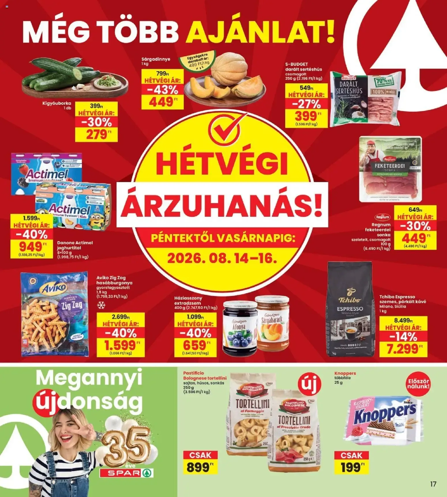 Katalógus Interspar akciós újság - 2026.08.13. -tól/töl > akció, lapozható szórólap 🛍️ augusztus 13.-tól augusztus 19.-ig 2026. - Oldal 17