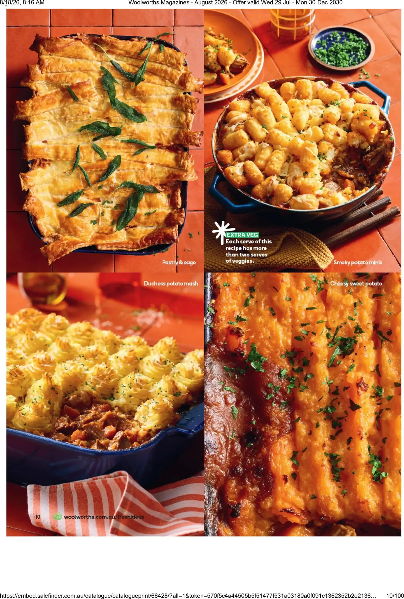 Woolworths Fresh Ideas - August 2026 - Catalogue valid from 29 July to 30 December 2030 - page 10