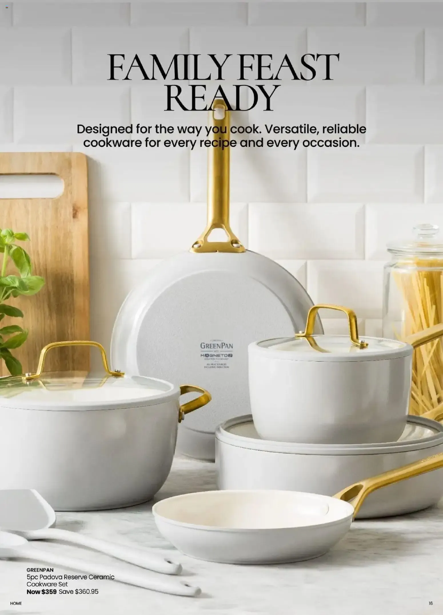 MYER Celebration Ready: Kitchen & Dining Home Essentials - Catalogue valid from 13 October to 1 November 2026 - page 18