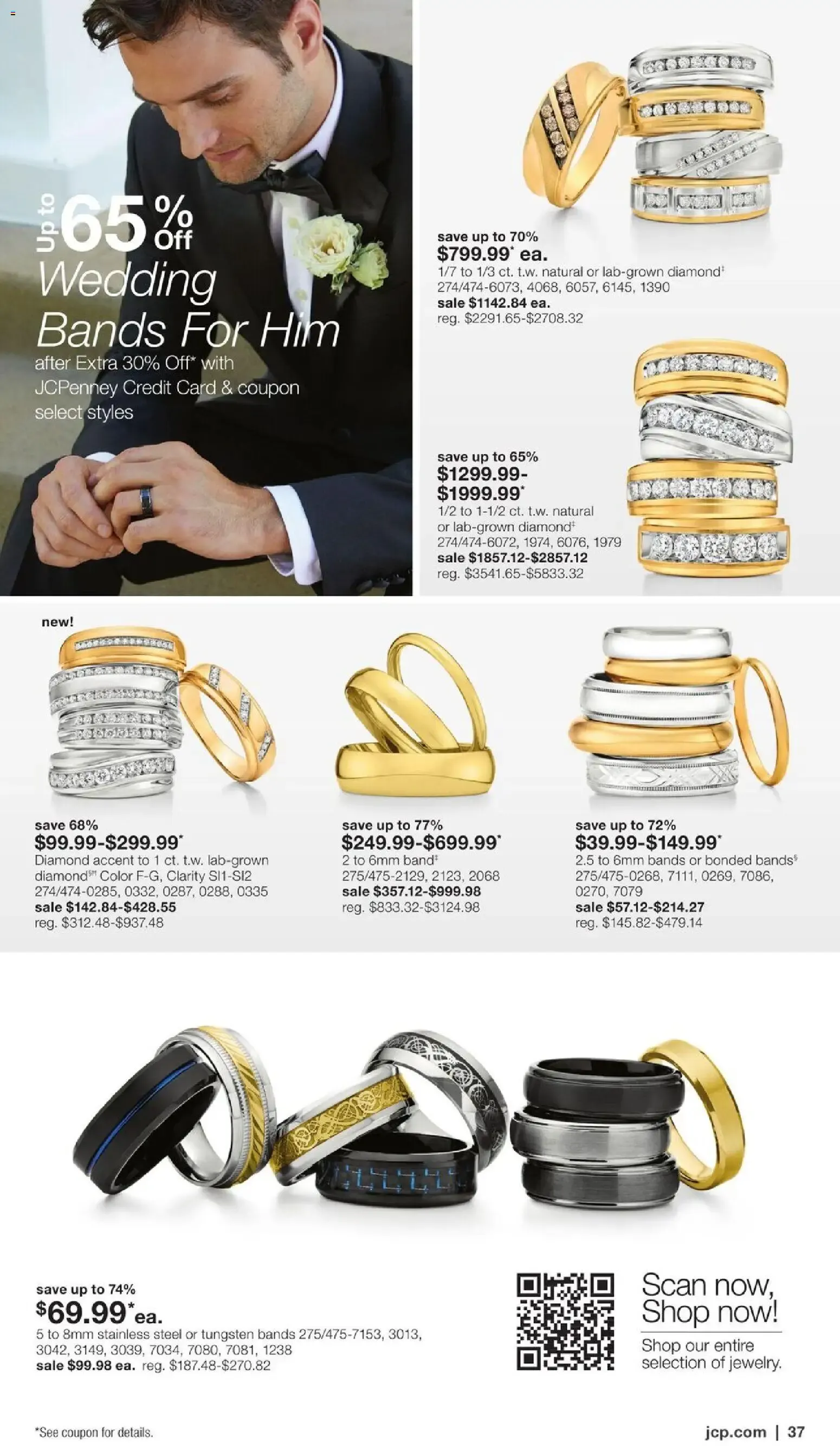 Weekly ad JCPenney Billion Dollar Jewelry Sale from September 3 to September 20 2026 - Page 36