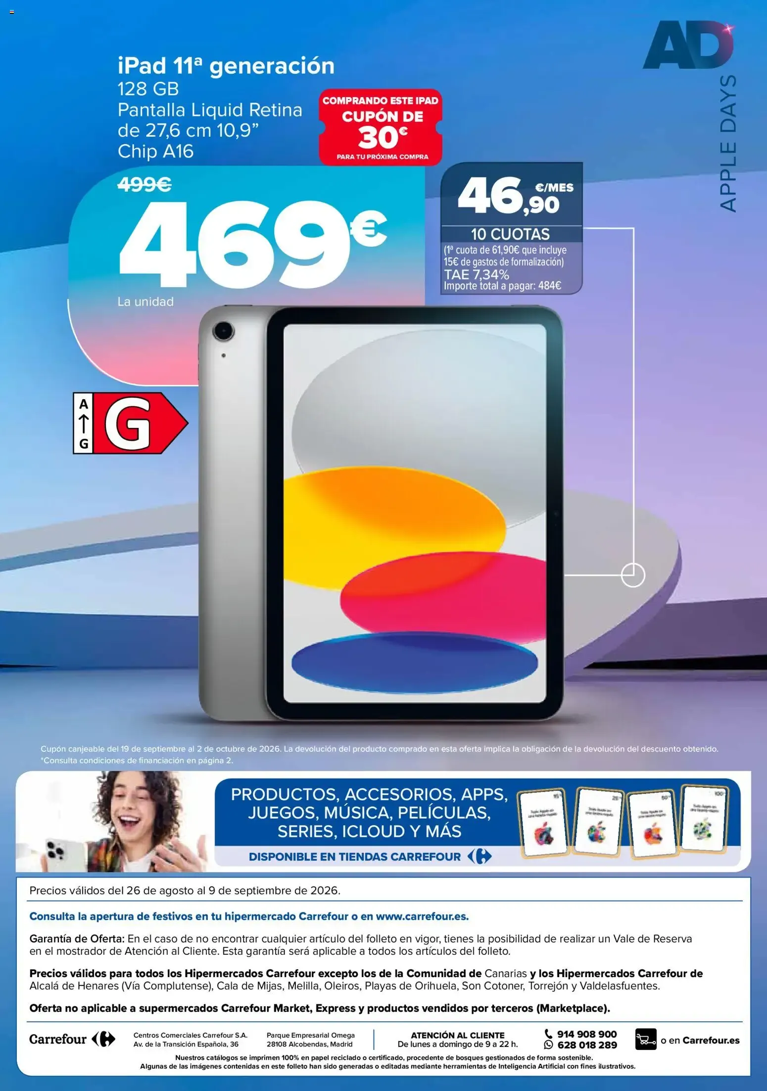Catálogo de Carrefour Apple Days 26 de agosto al 9 de septiembre 2026 - Página 5