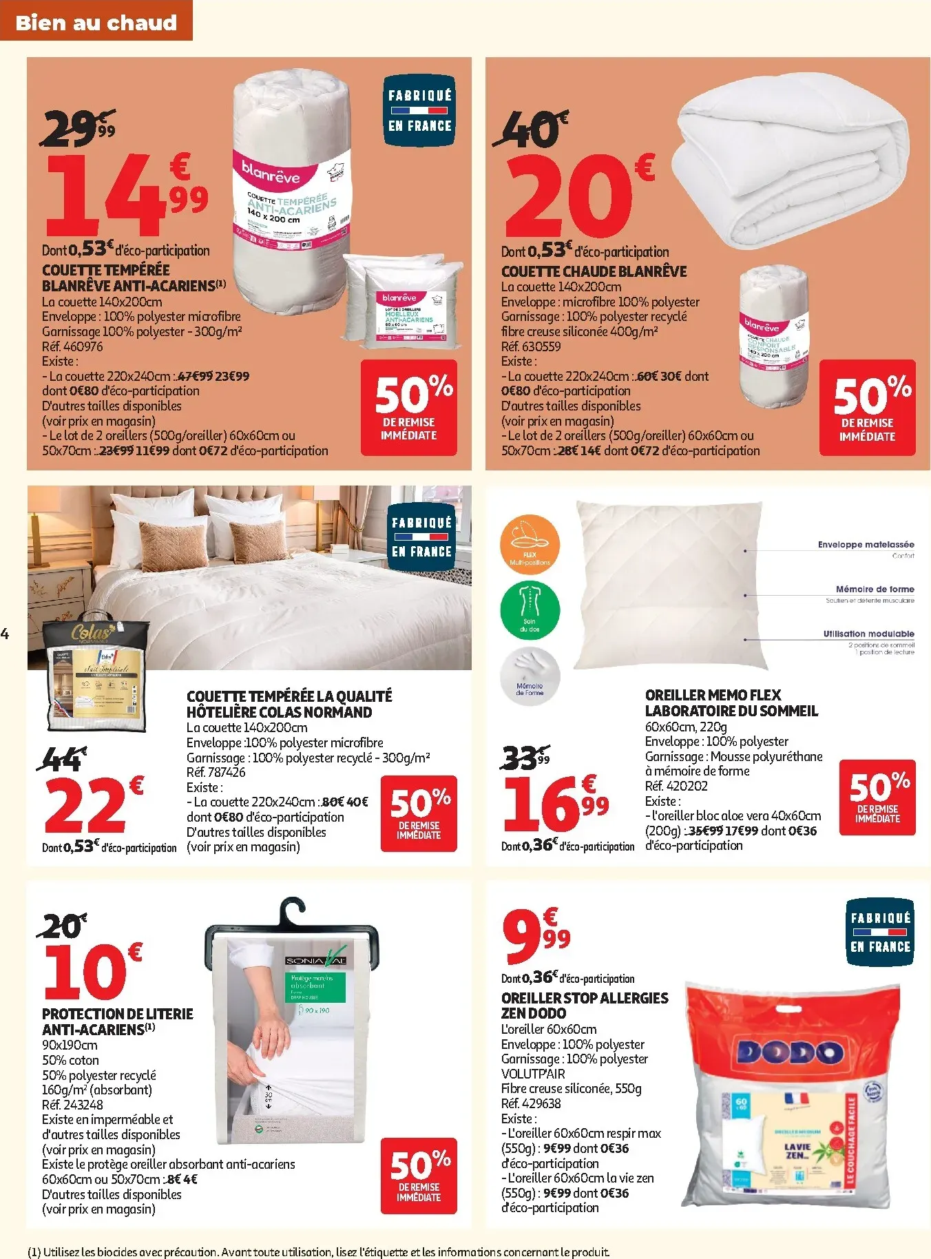 BIEN au CHAUD du 20 octobre au 25 octobre 2026 - Catalogue page 4