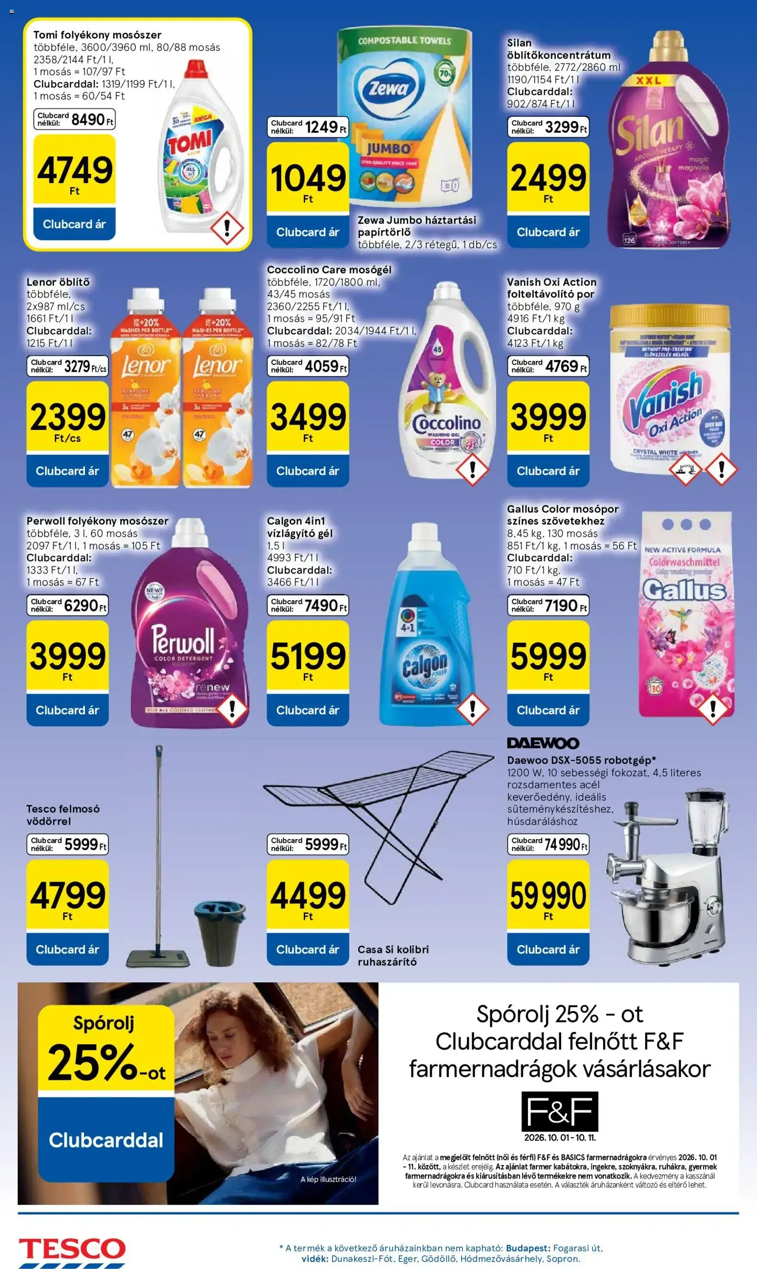Katalógus Tesco: Nálunk Te vagy a nyerő október 8.-tól október 14.-ig 2026. - Oldal 10
