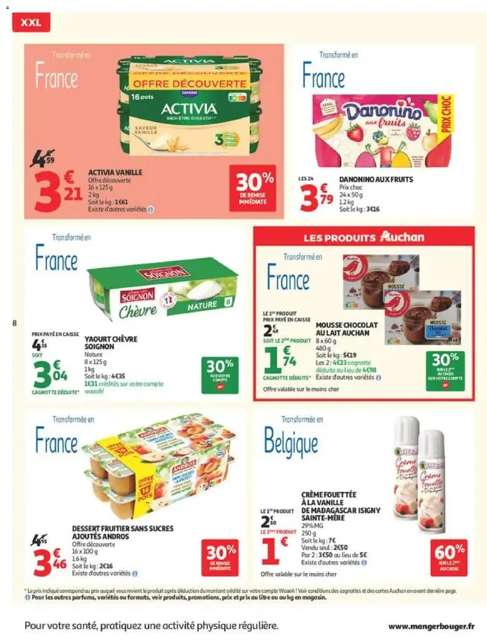 Auchan Promos XXL, rentrée à partir du 21/07/2026 - promo en ligne du 21 juillet au 2 août 2026 - Catalogue page 8
