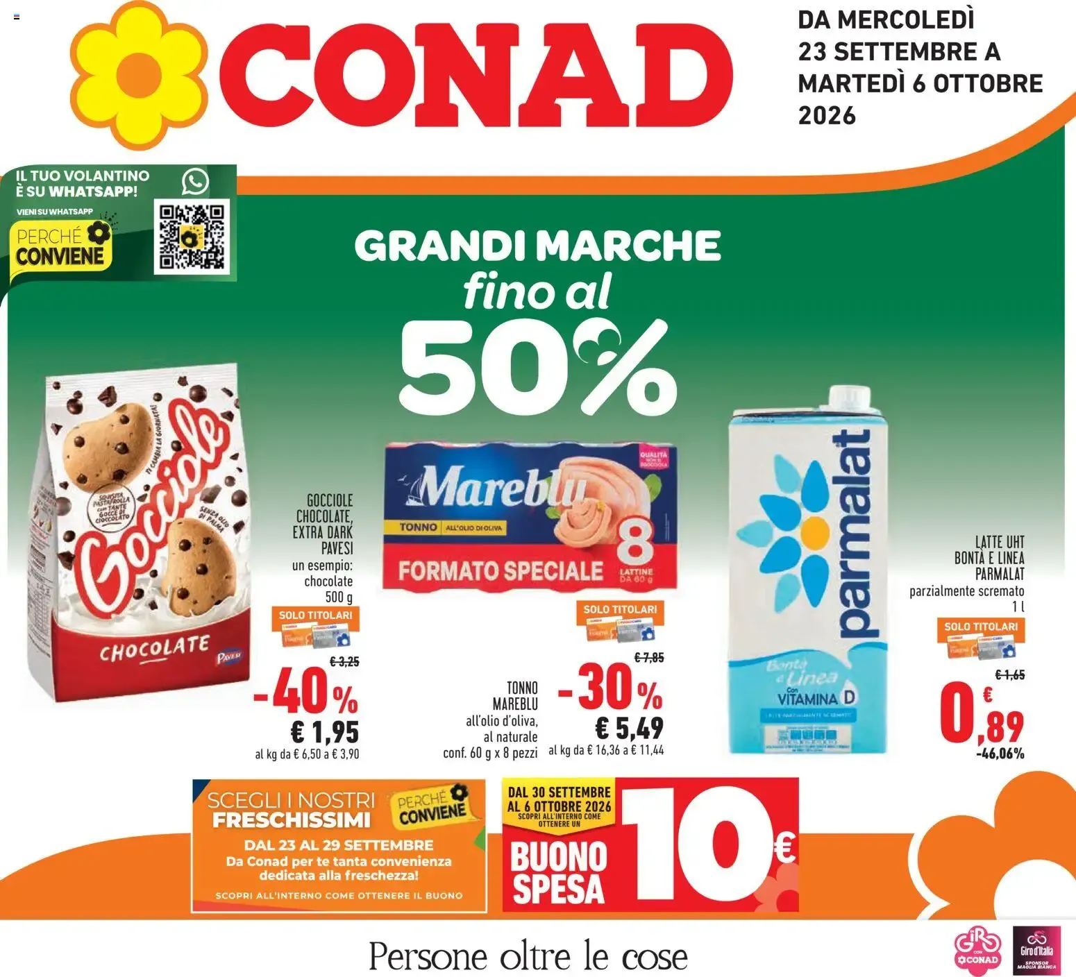 Anteprima volantino Conad dal 23/09/2026 prossima settimana da 23 settembre a 6 ottobre di 2026 - Pagina del volantino 1