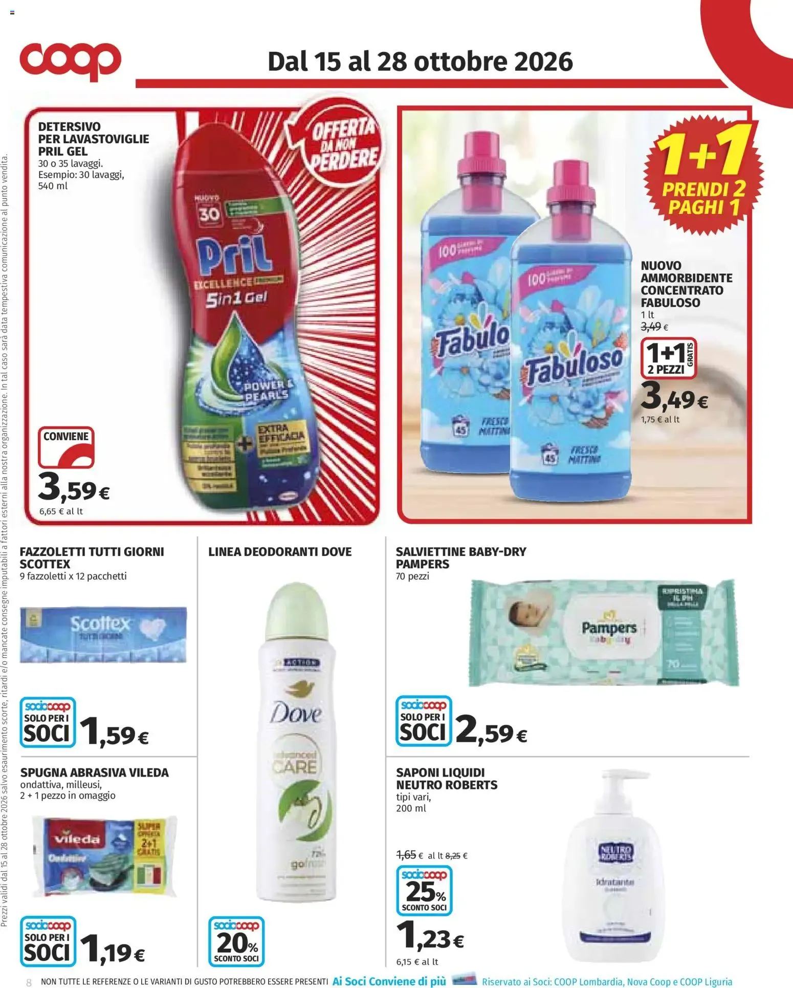 Volantino COOP Anteprima dal 15/10/2026 > NUOVO Promozioni da 15 ottobre a 28 ottobre di 2026 - Pagina del volantino 8