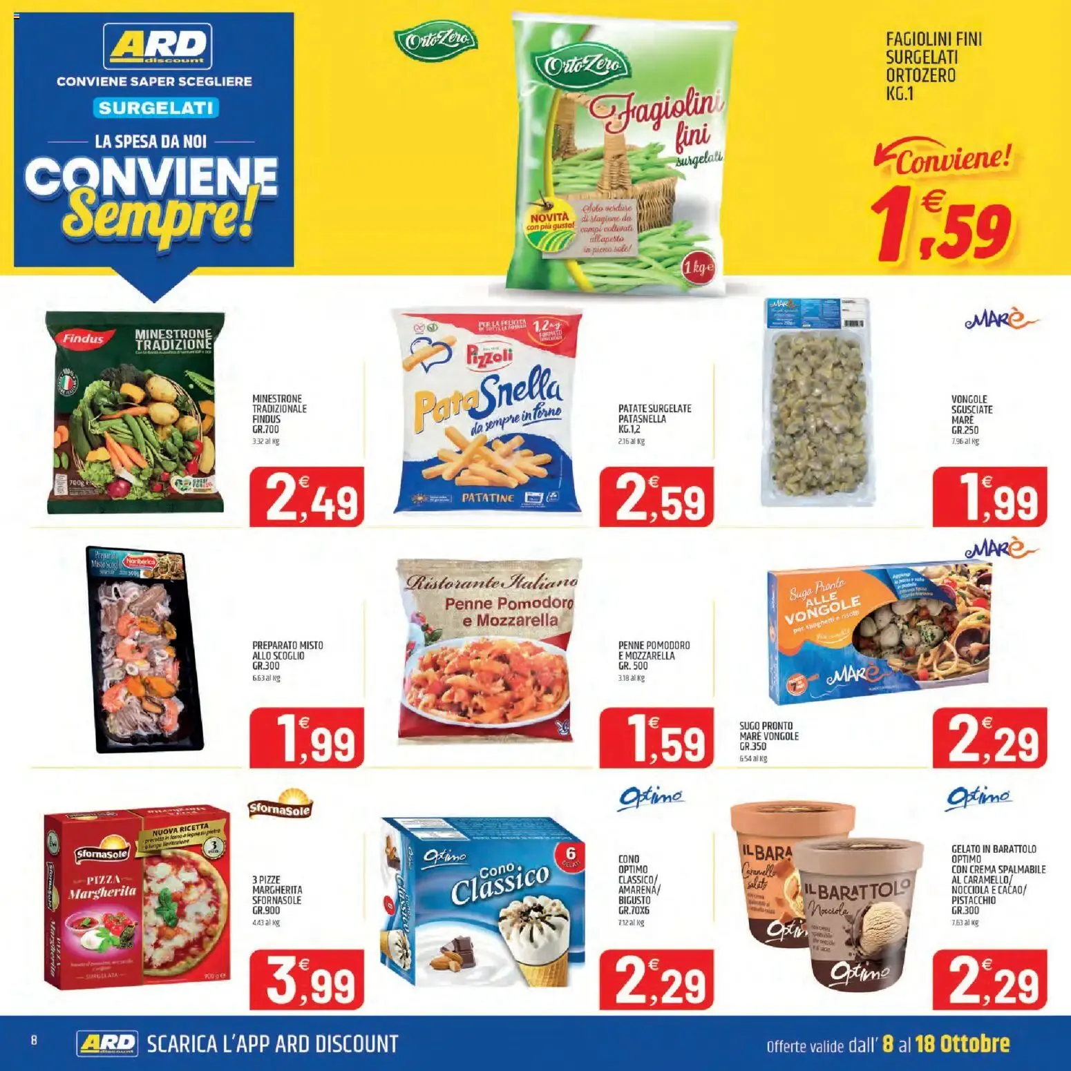 Nuovo ARD Discount volantino Sardegna dal 08/10/2026 > offerte anteprima 🛍️ da 8 ottobre a 18 ottobre di 2026 - Pagina del volantino 8