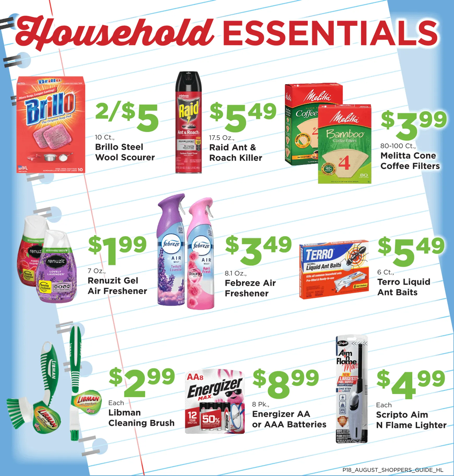 Weekly ad Homeland Stores - Bring Savings Home Shopper's Guide: Back to School from August 1 to August 31 2026 - Page 18