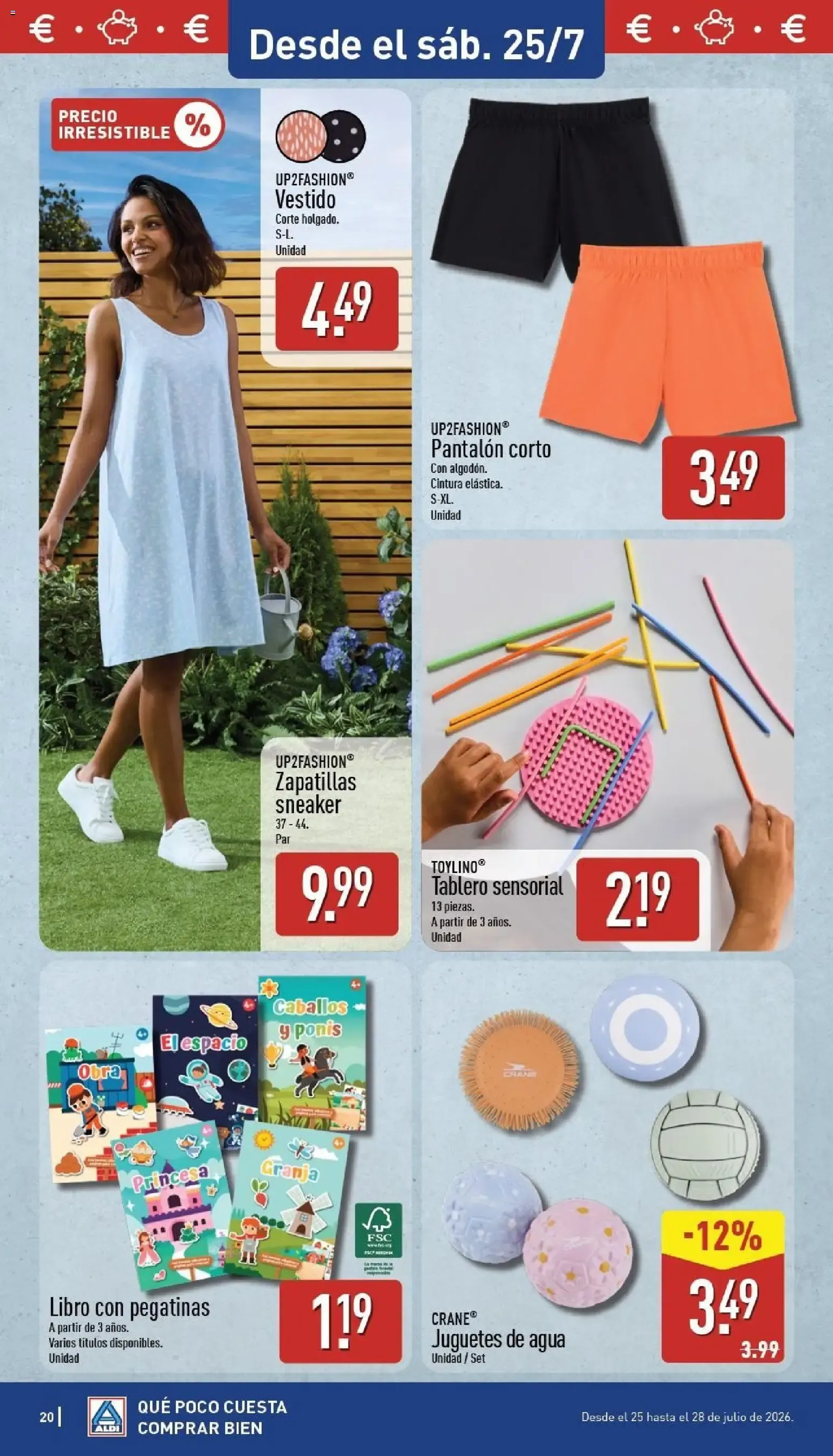 Catálogo de Aldi: Frescura a precios para tirarse a la piscina 20 de julio al 26 de julio 2026 - Página 20