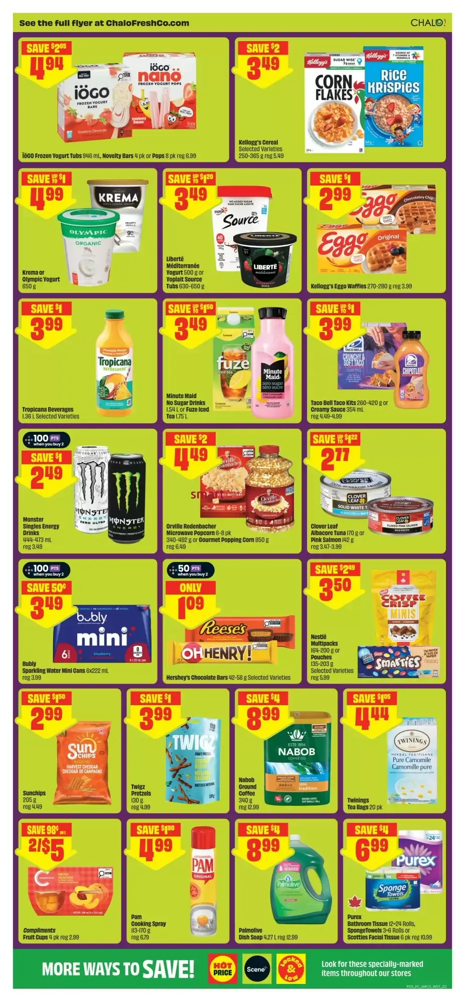 CHALO! FRESH CO DEALS UNDER $5 from July 23 to July 29 2026 - flyer page 4