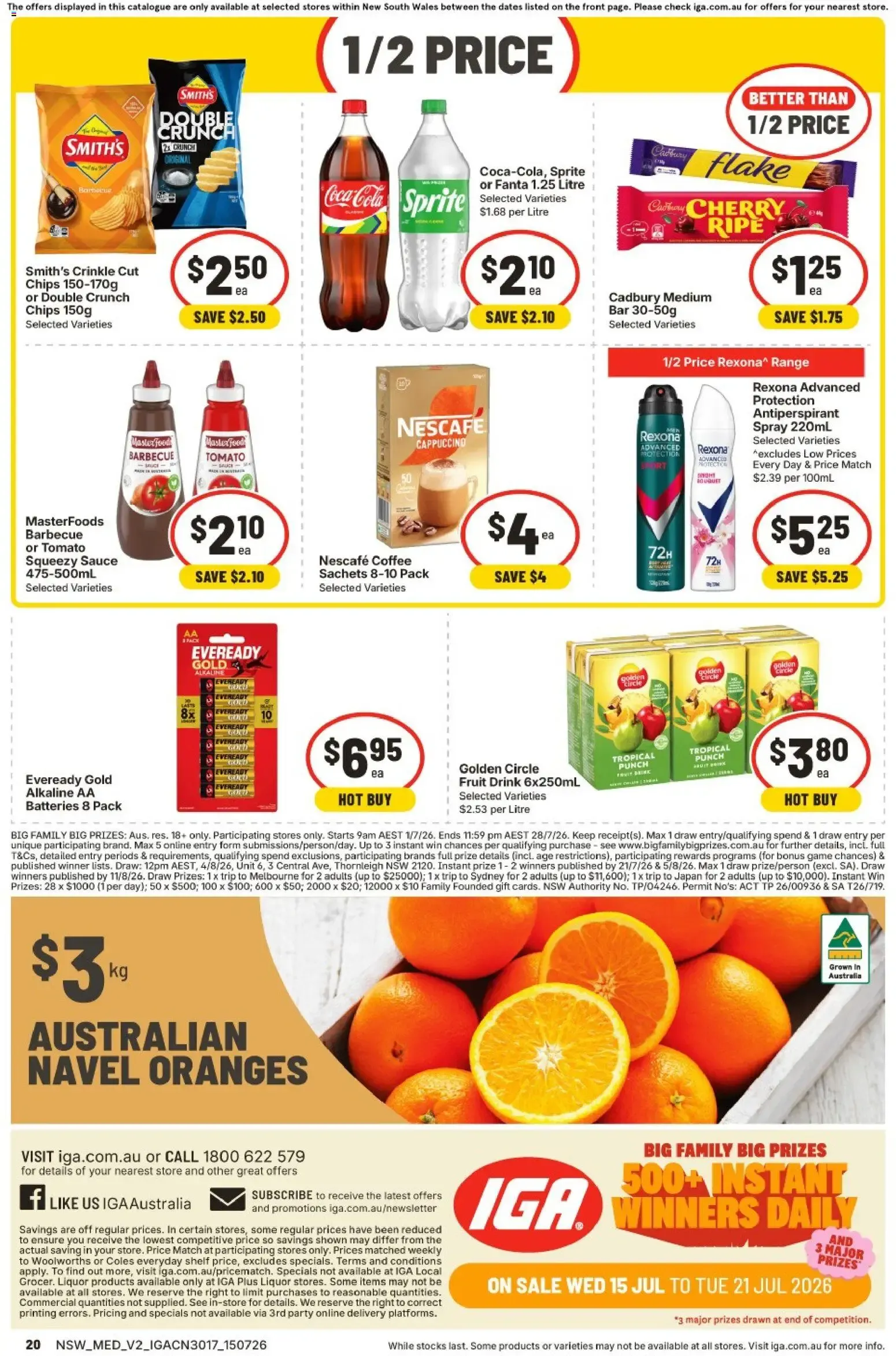 IGA catalogue valid from 15/07/2026 > Online Australia - Catalogue valid from 15 July to 21 July 2026 - page 18