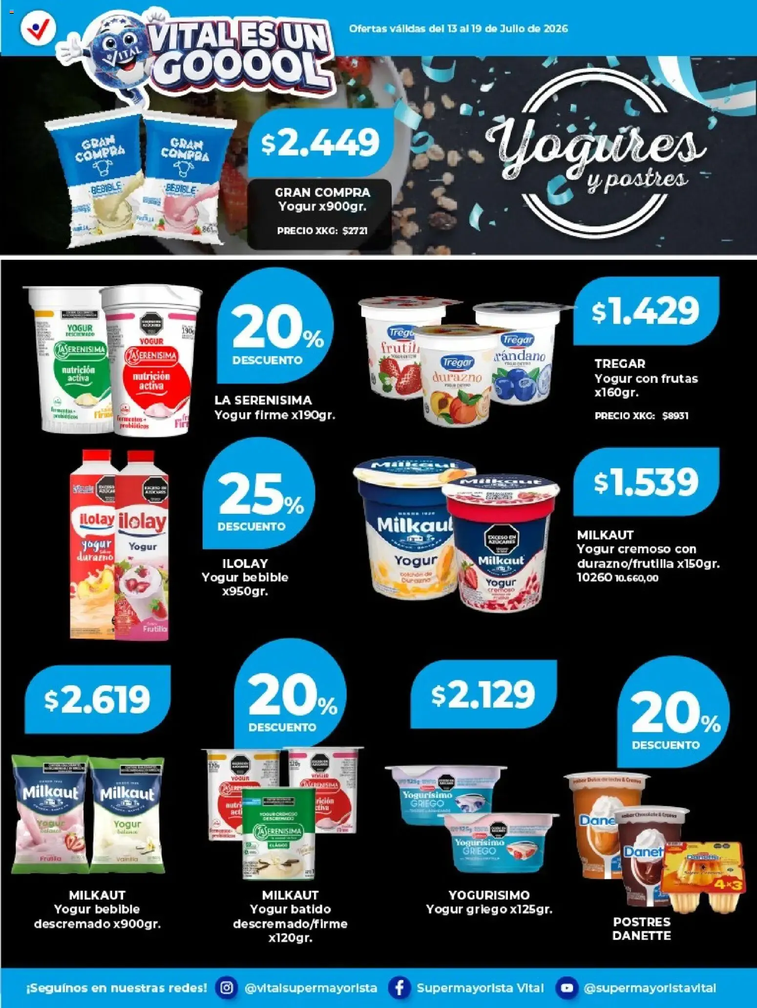 Ofertas de Vital es un Goool - Frescos a la mesa 13 de julio al 19 de julio 2026 - Página 5 del catálogo